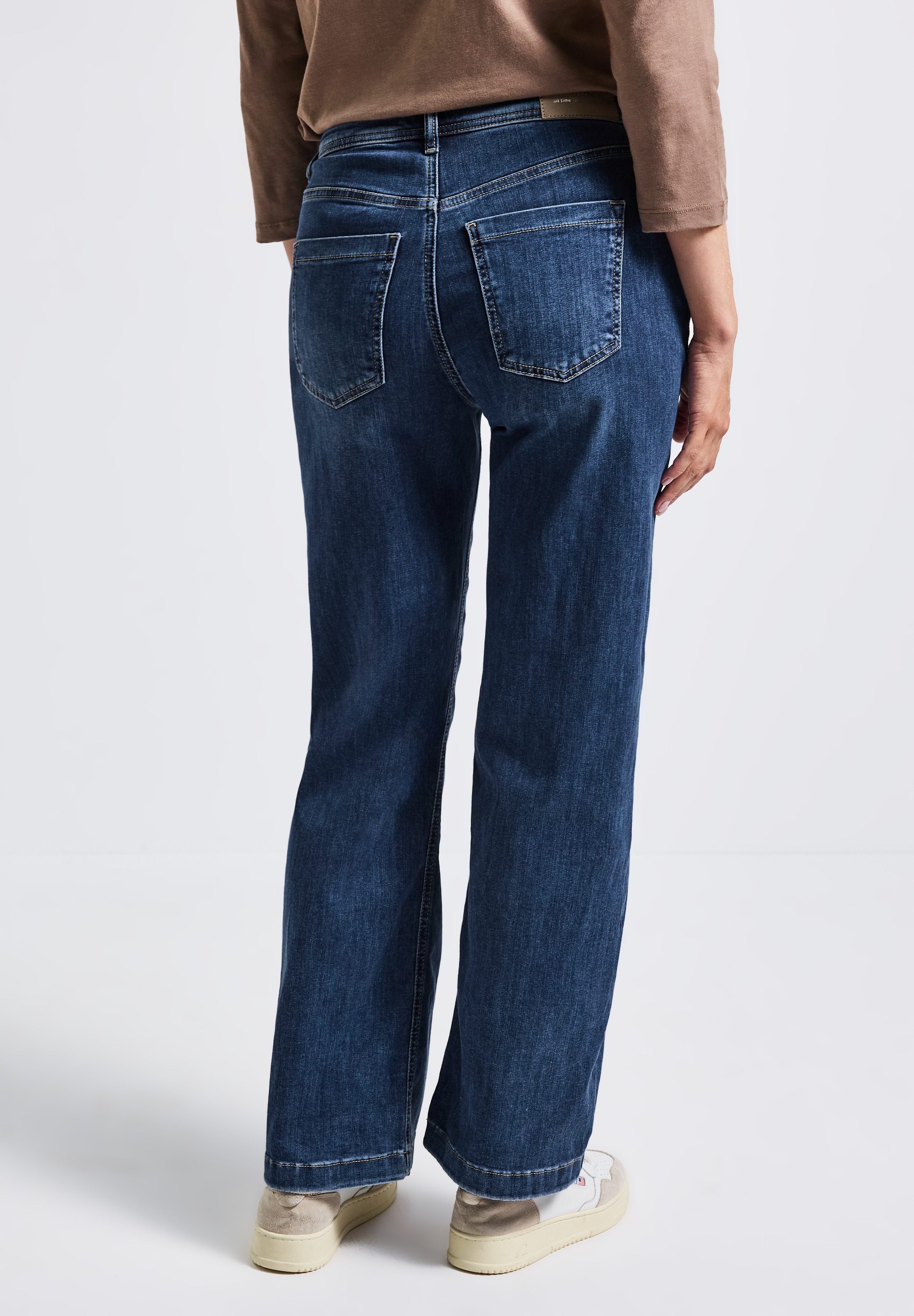 STREET ONE Loose-fit-Jeans, aus Baumwolle mit Stretchanteil günstig online kaufen