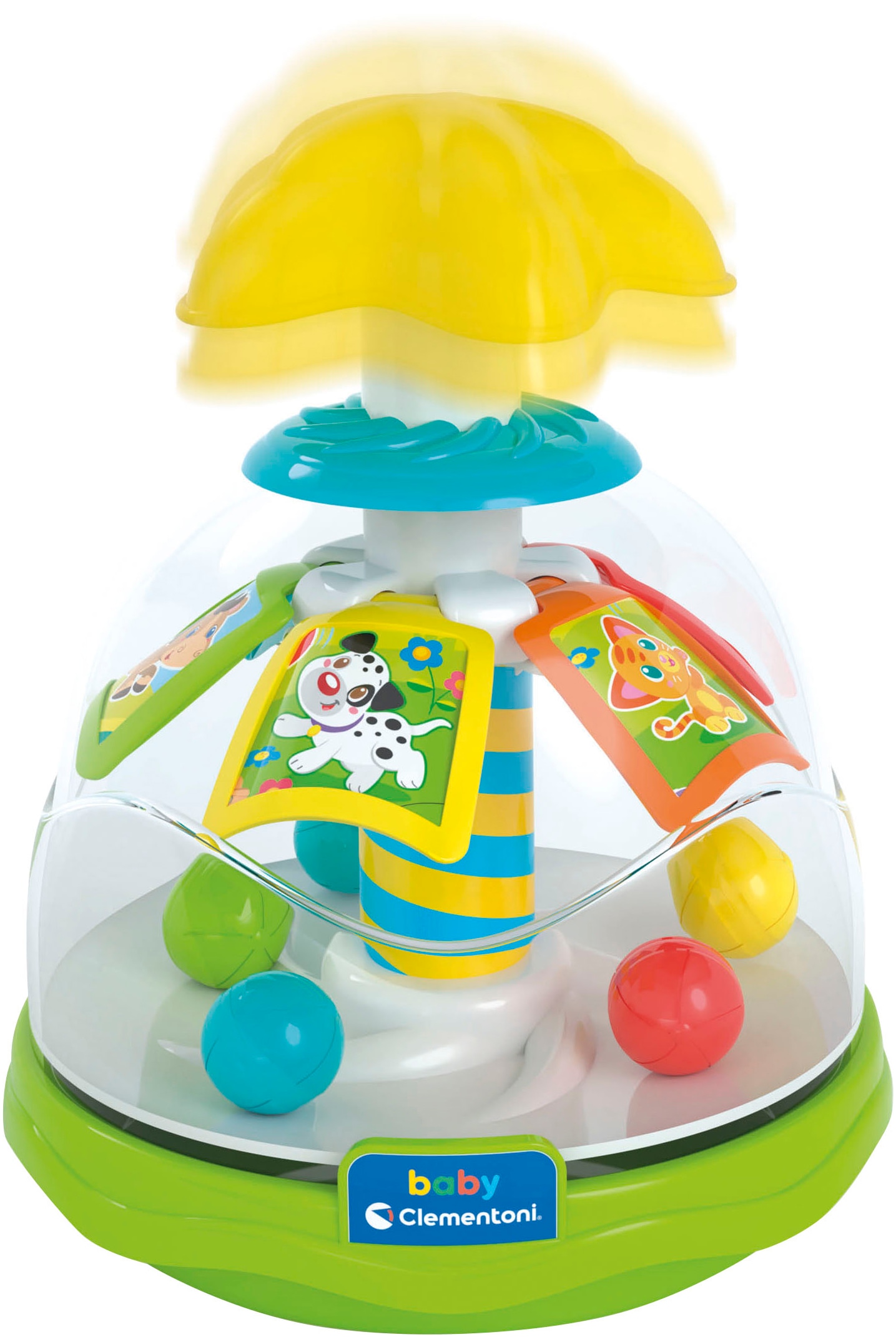 Clementoni® Lernspielzeug »Baby Clementoni, Lustiges Karussell«, Made in Europe