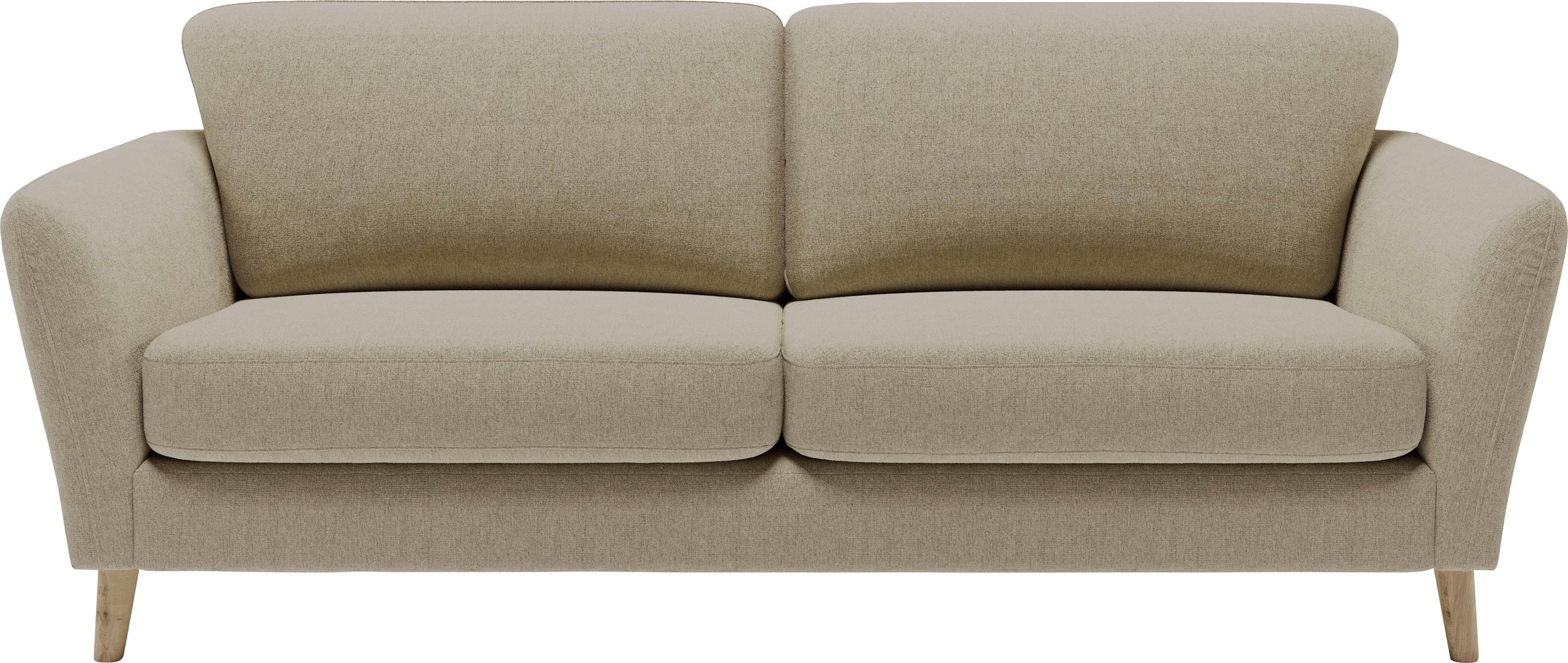 Home affaire 3-Sitzer "MARSEILLE 3er Sofa 206 cm, Cord, Flachgewebe, Strukt günstig online kaufen