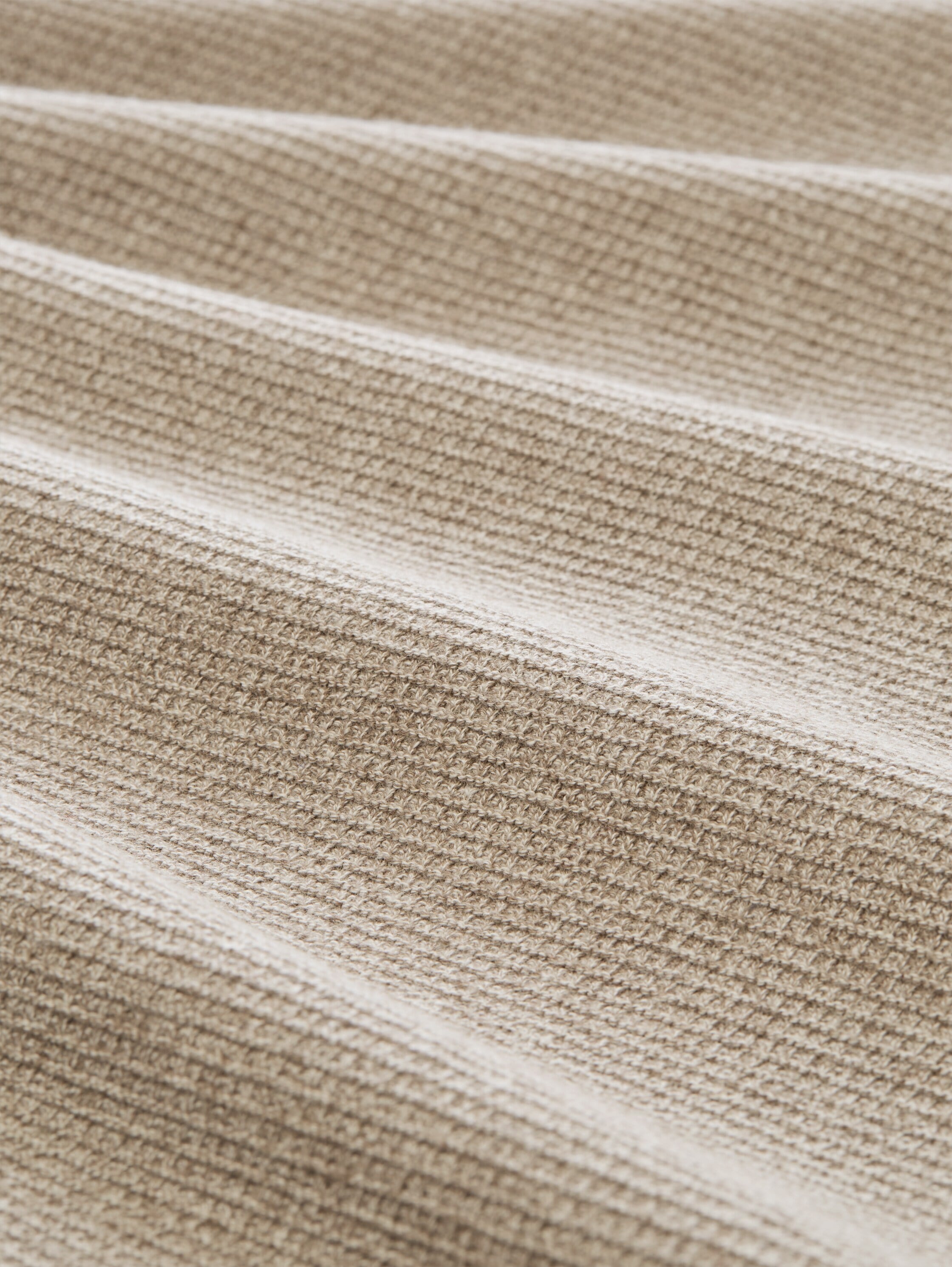 TOM TAILOR Strickpullover aus weicher Baumwolle - Rundhals