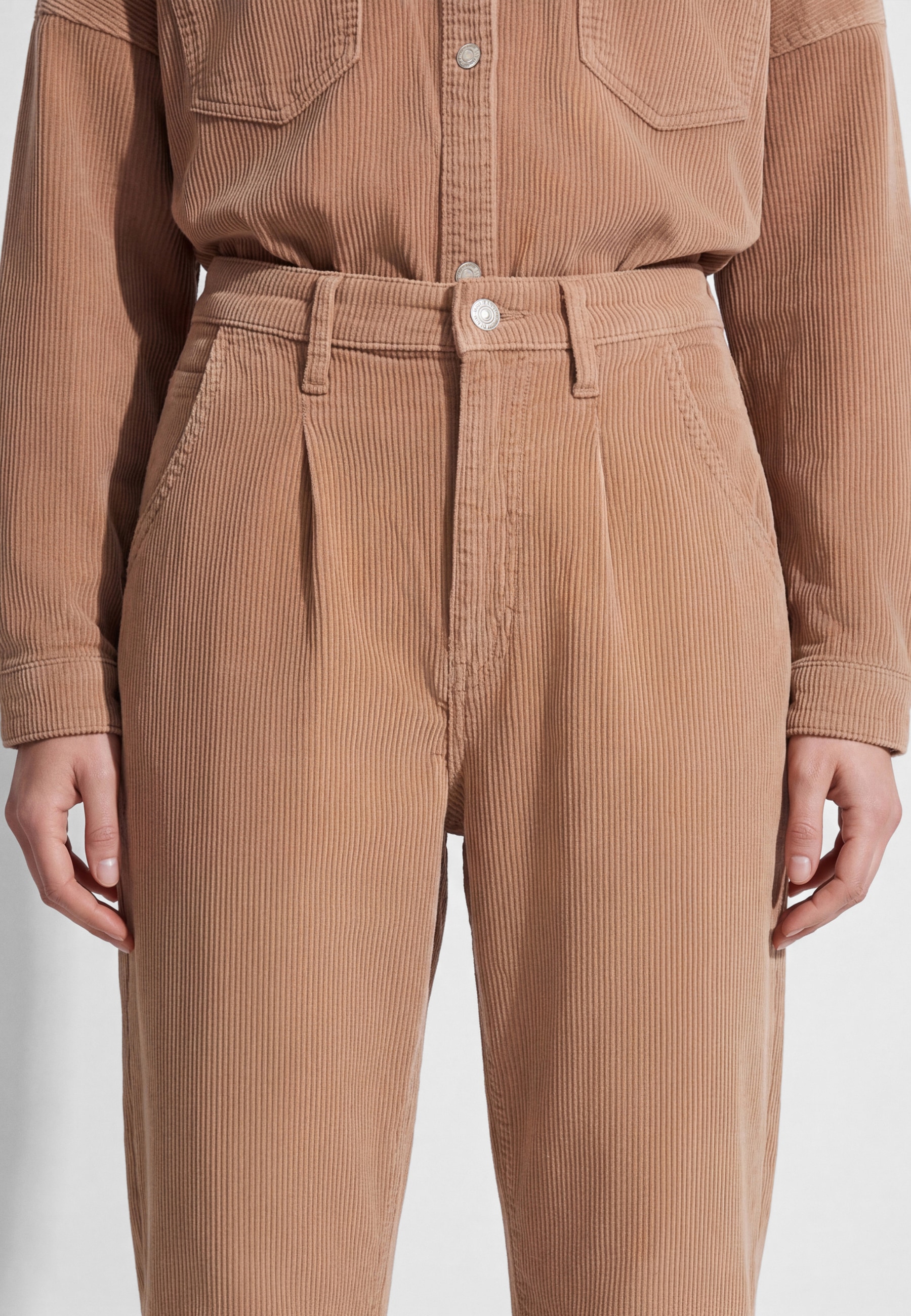 Mavi Weite Jeans »LAURA« Pleated Baggy Pants