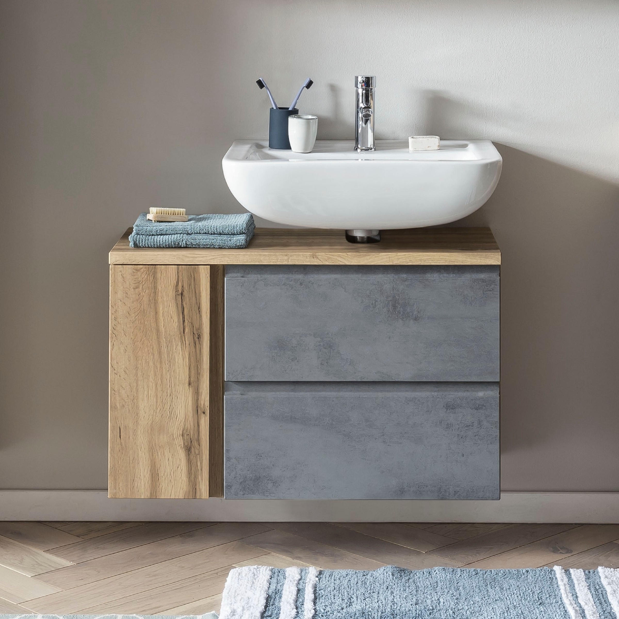 welltime Waschbeckenunterschrank »Sölden«