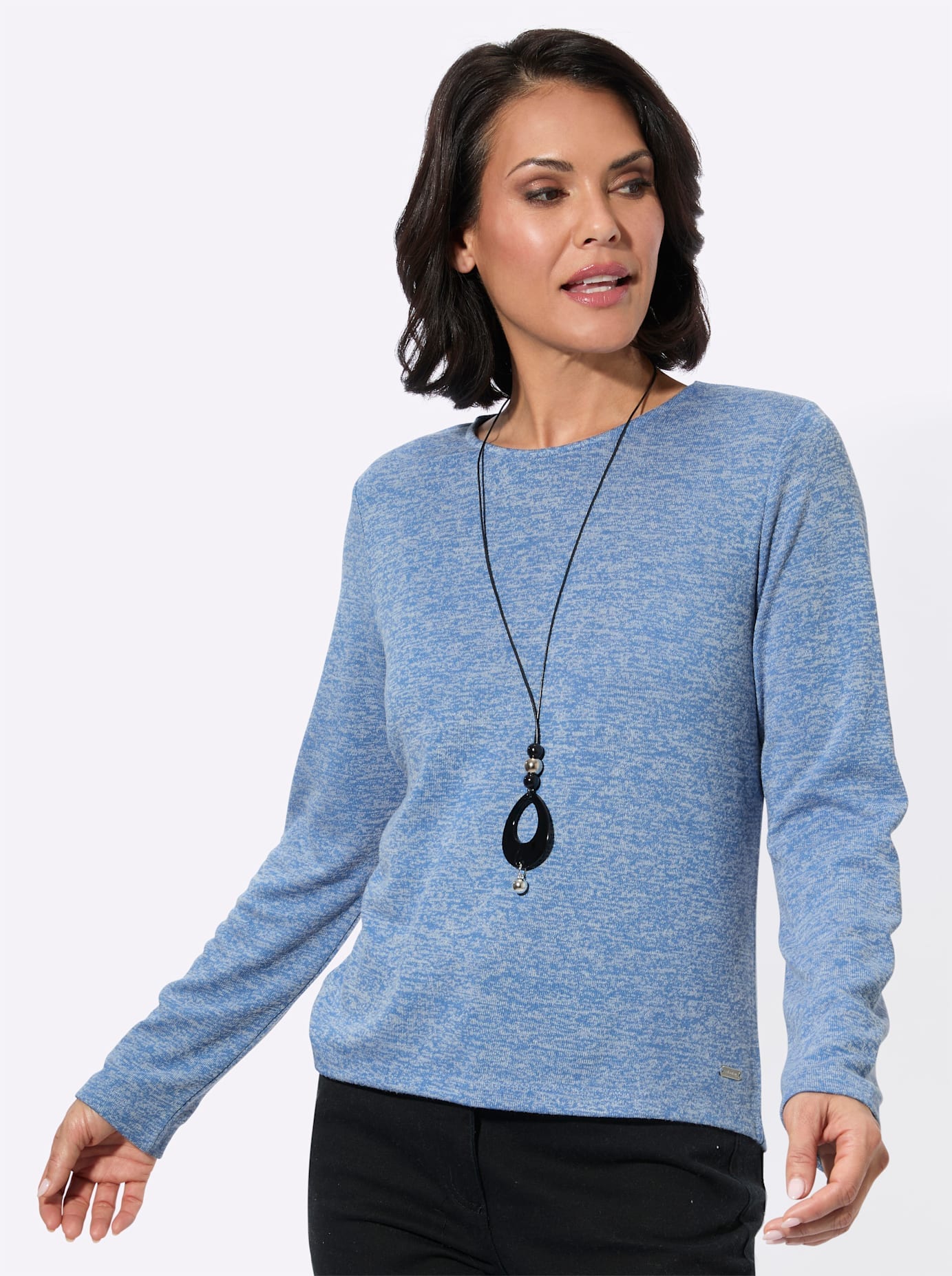 Casual Looks Langarmshirt "Rundhals-Shirt" 1