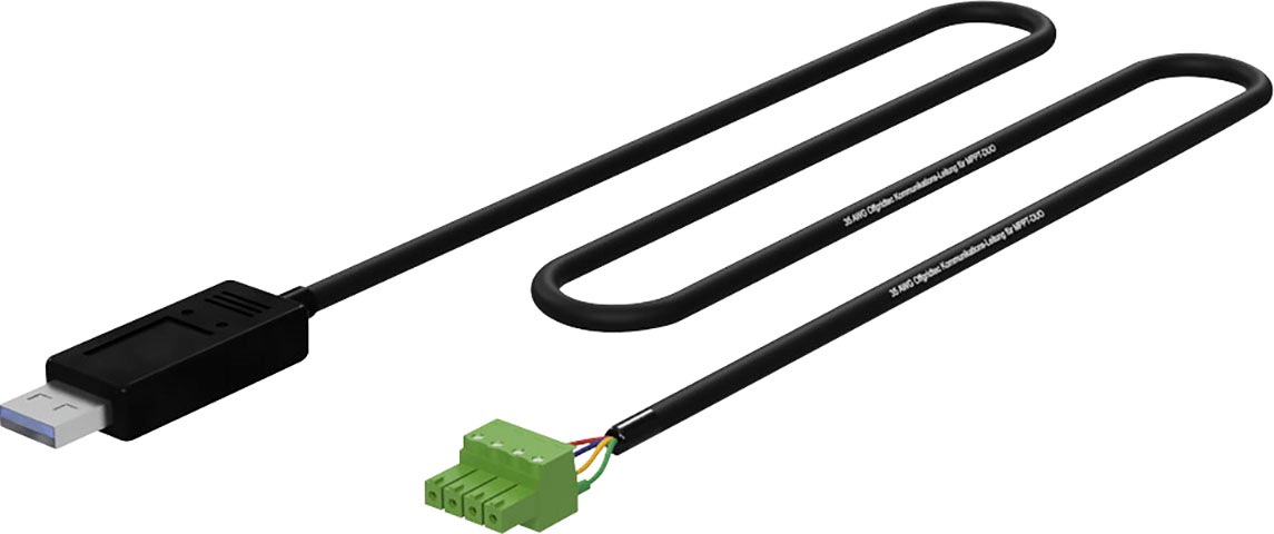 Solarladeregler »USB-Interface Kabel«, Plug and Play Connector