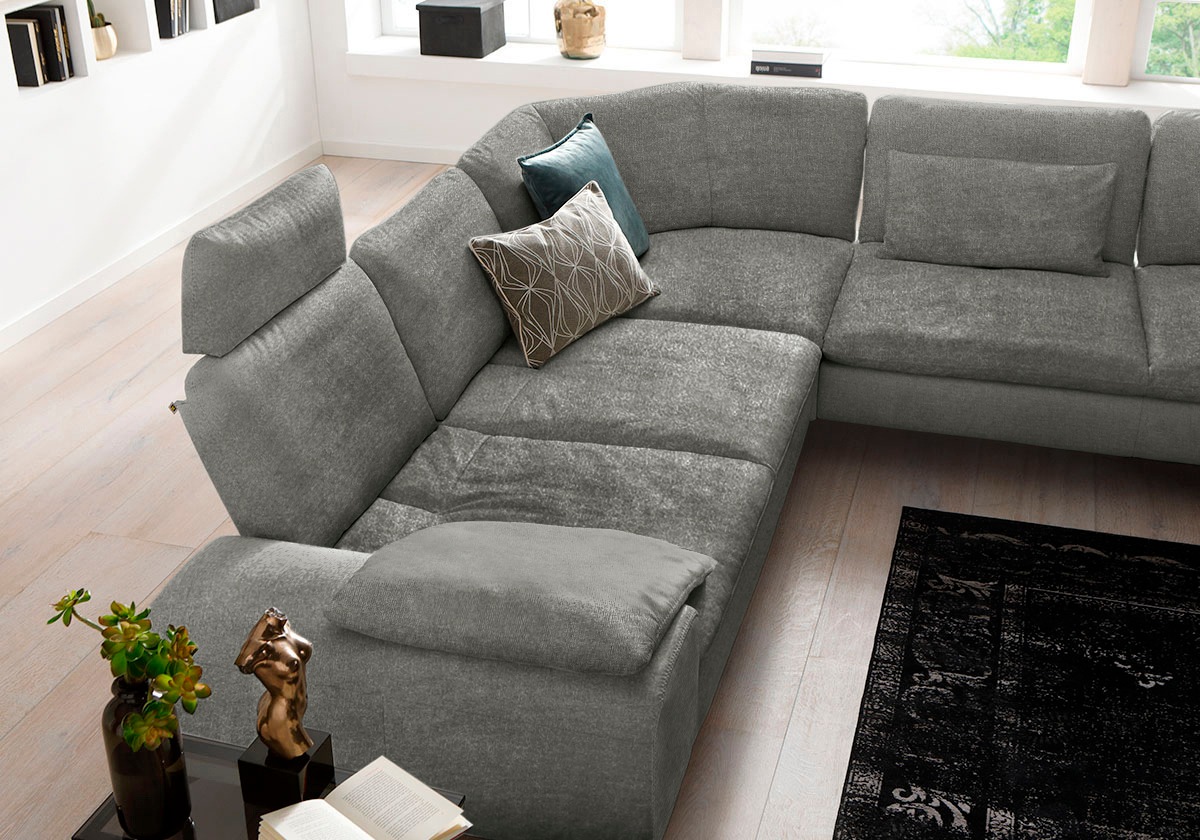 W.SCHILLIG Ecksofa "valentinoo, Designsofa, elegant und bequem, L-Form", (S günstig online kaufen