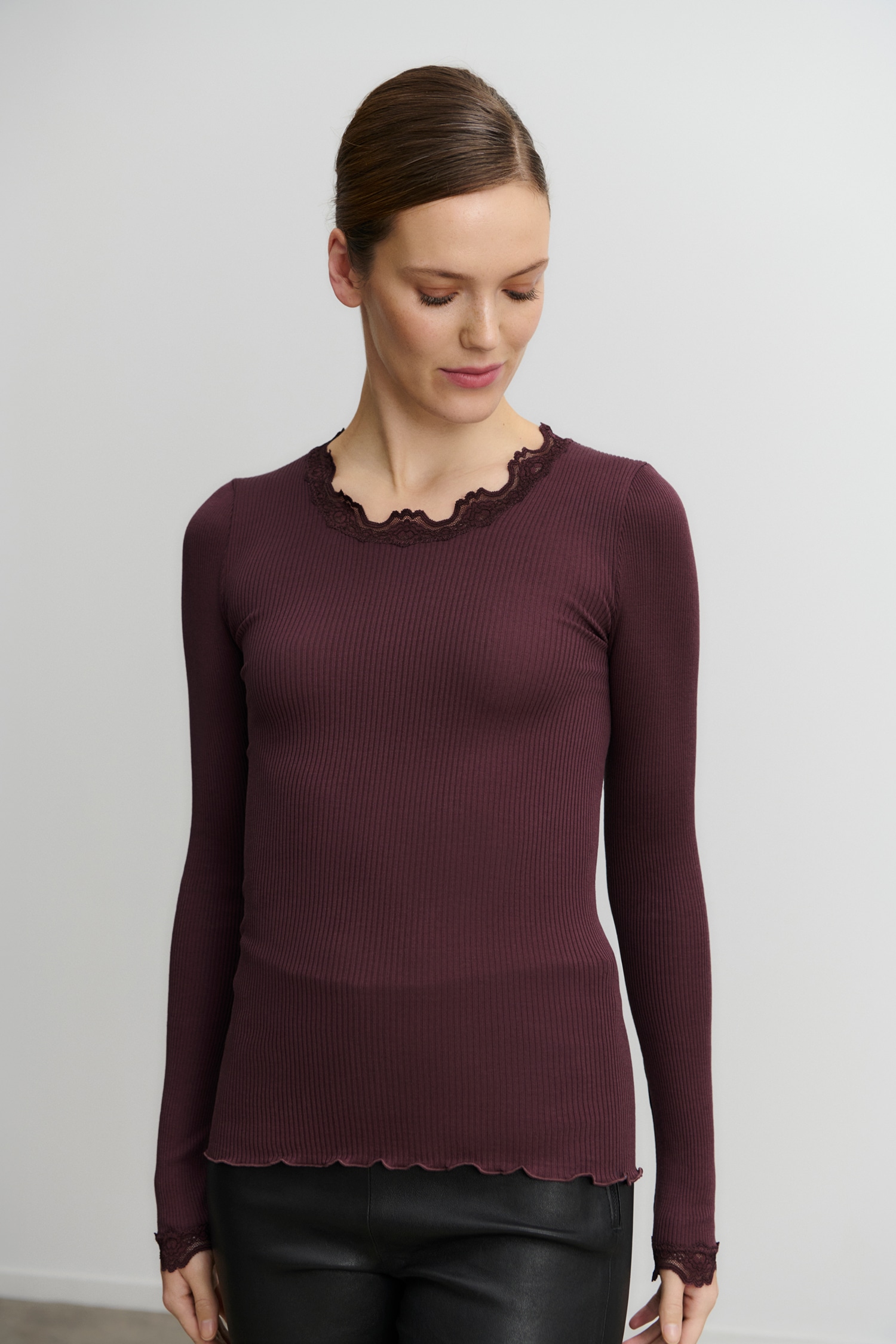 rosemunde Longsleeve "Babette silk shirt" günstig online kaufen