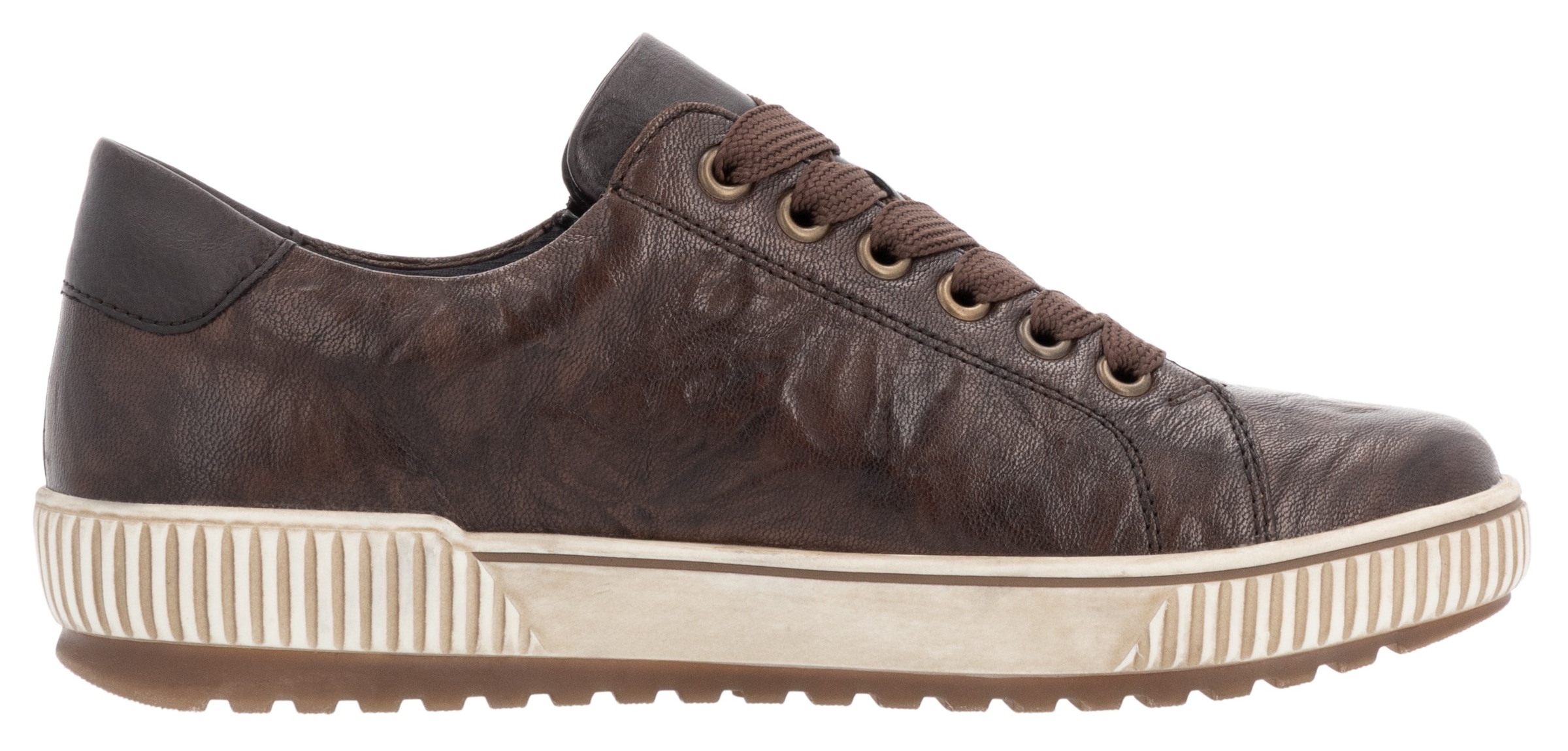 Remonte Plateausneaker, Freizeitschuh, Halbschuh, Schnürschuh mit Außenreißverschluss