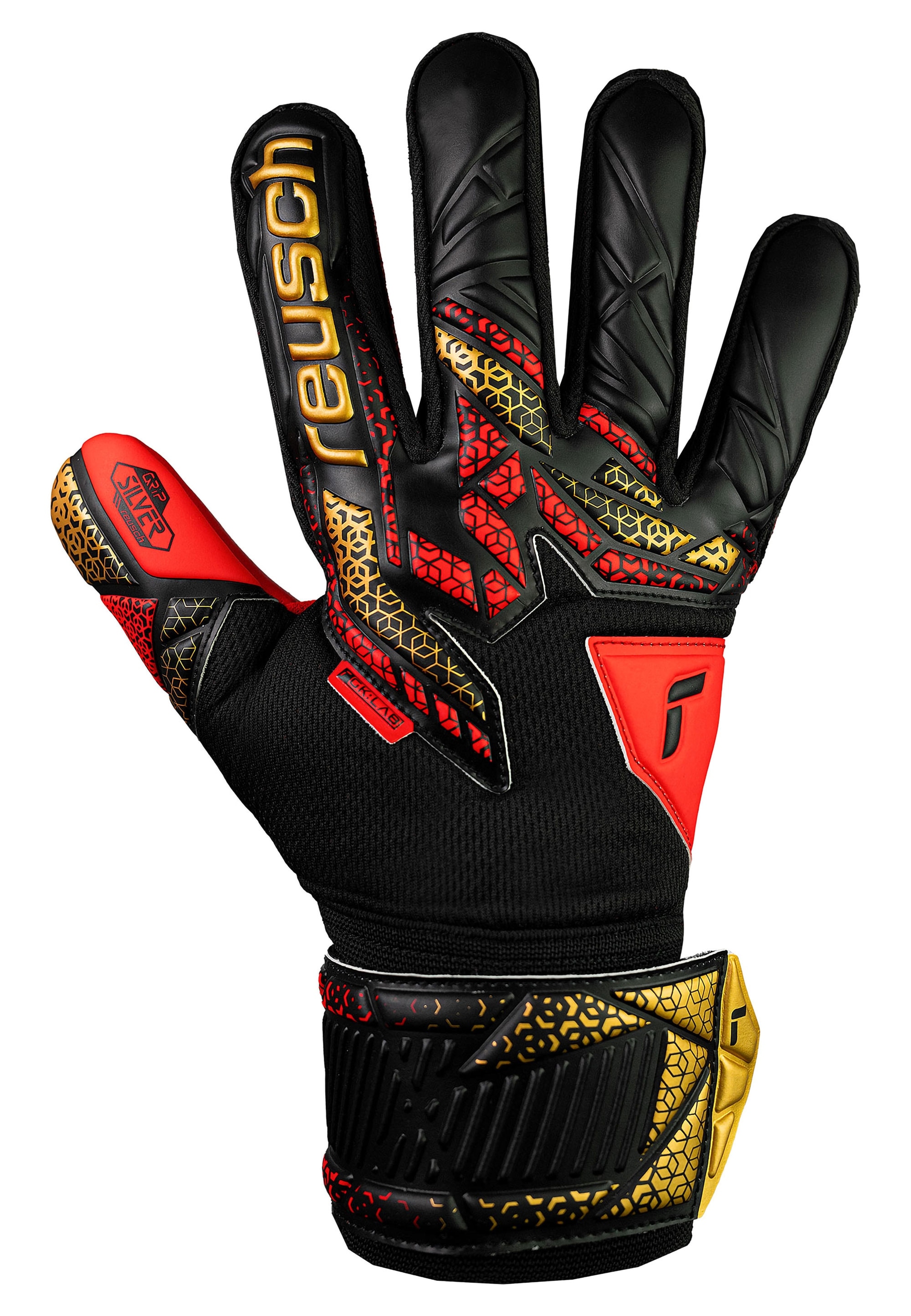 Reusch Torwarthandschuhe »Attrakt Silver«, mit maximalem Grip
