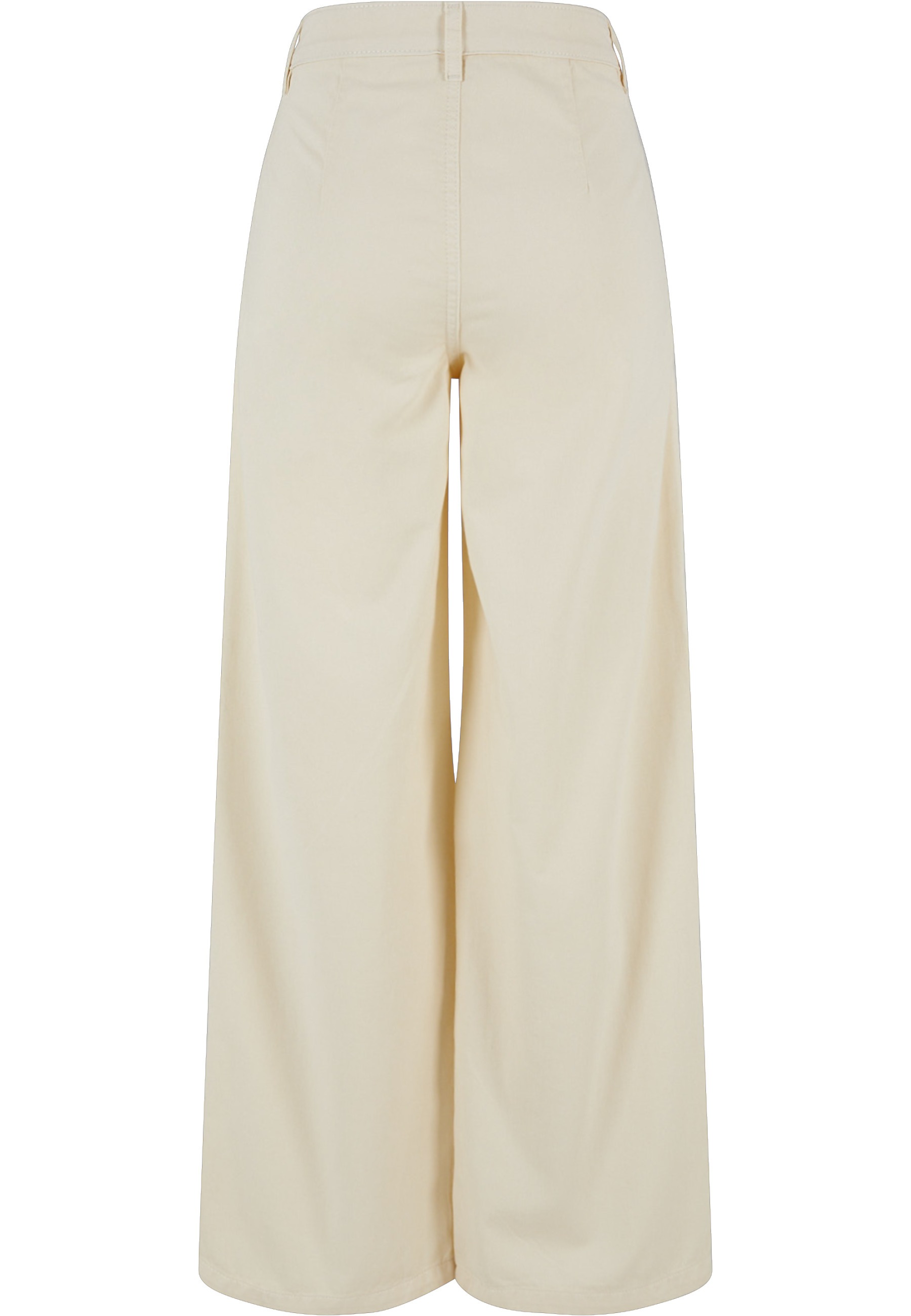 URBAN CLASSICS Stoffhose "Urban Classics Damen Ladies Organic Pleated Cotto günstig online kaufen