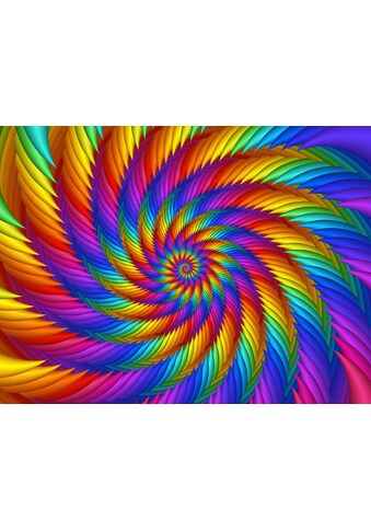 Papermoon Fototapetas »Psychedelische Regenbogen...