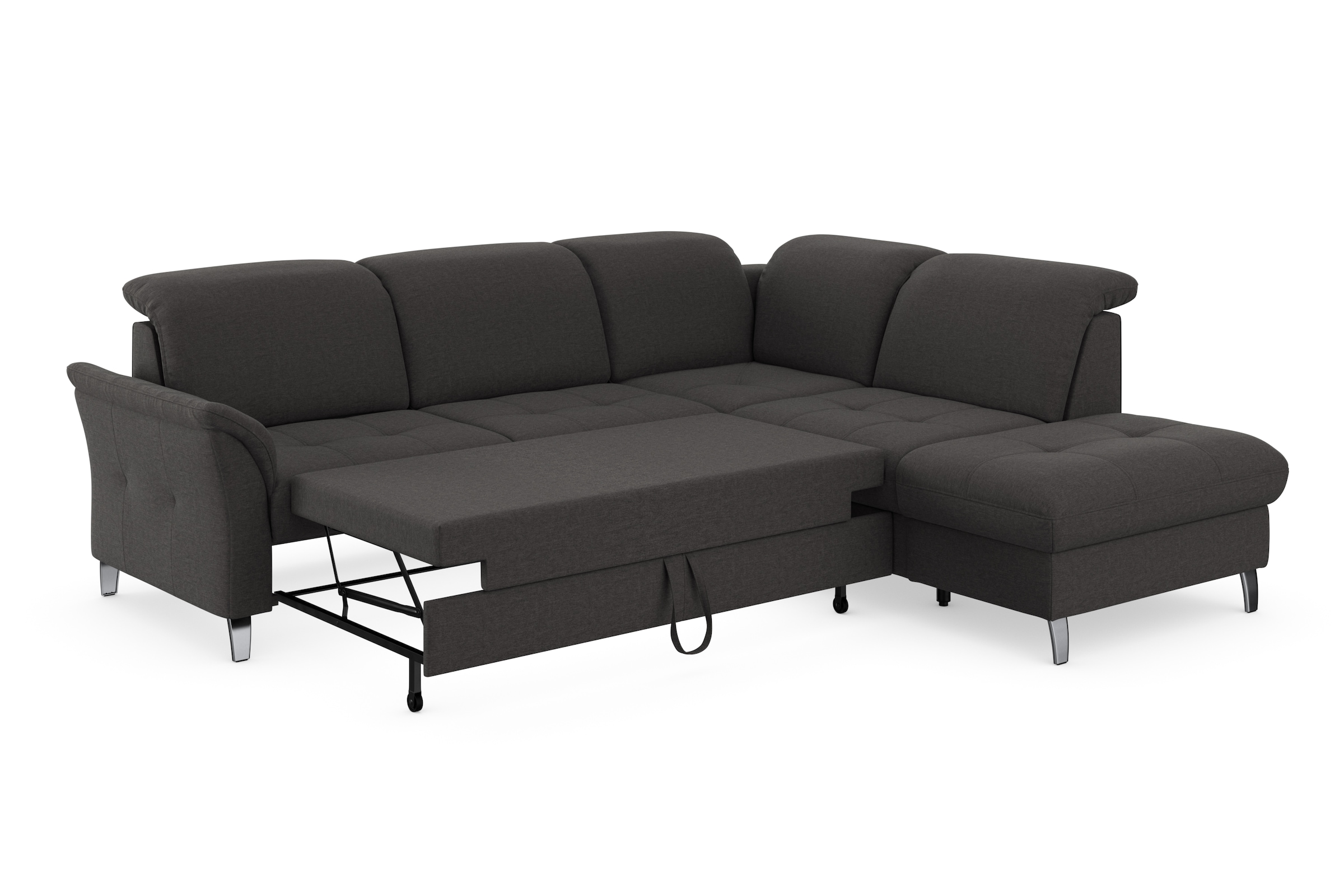 sit&more Ecksofa »Maggiore L-Form«, wahlweise mit Kopfteilverstellung, Bettfunktion und Stauraum