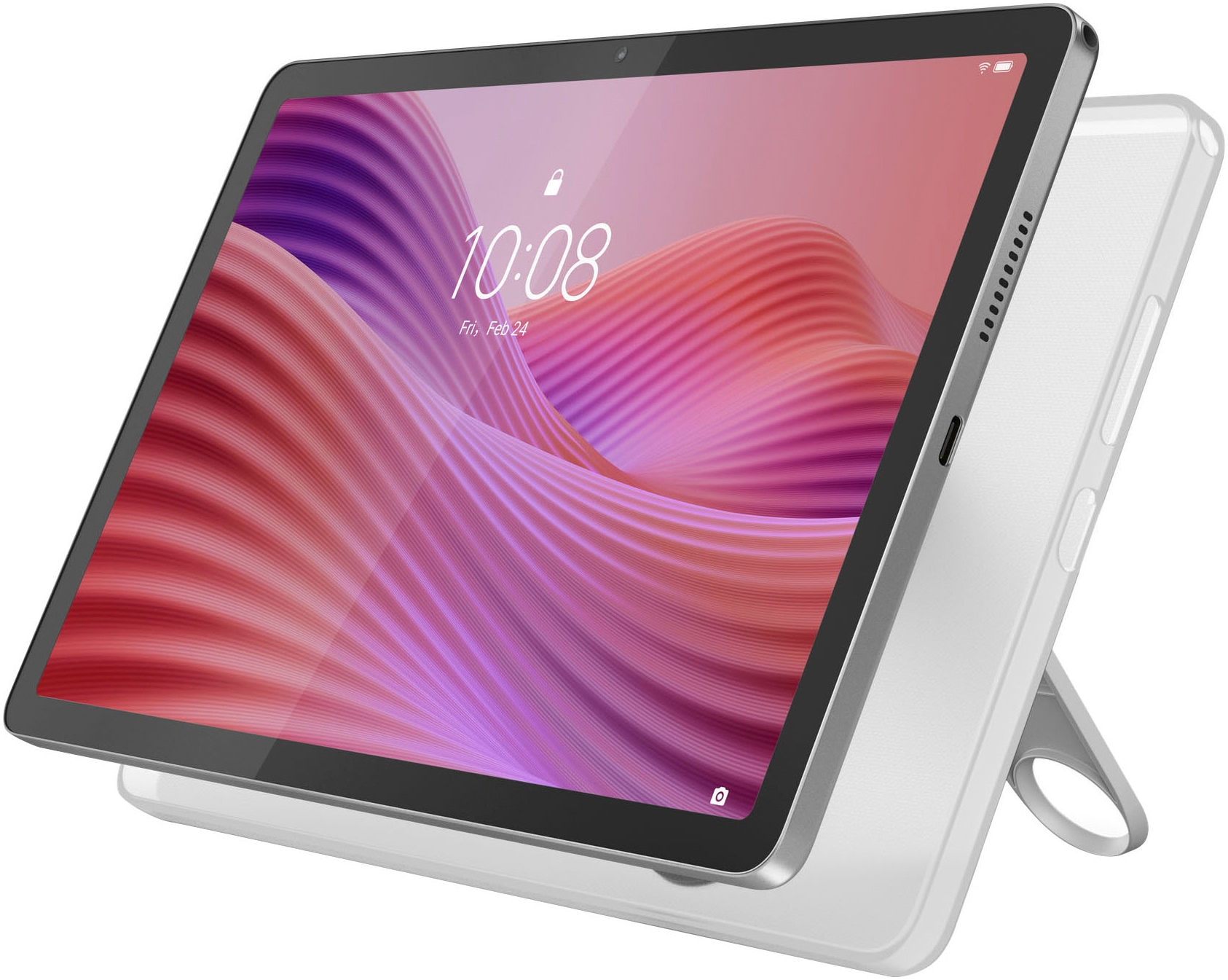 Lenovo Tablet »Tab 10,1 Zoll mit TPU Schutzhülle«, (25,7 cm / 10,1 Zoll), Android, WUXGA,)