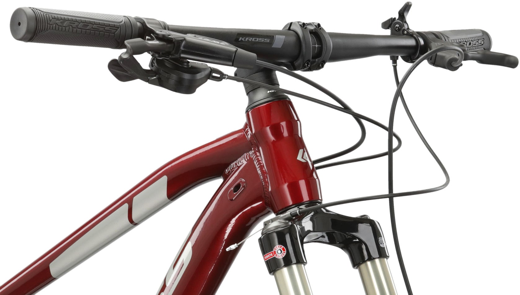 Kross Mountainbike »KROSS MTB Hardtail Level 6.0 29" rot 12 Gänge«, 12 Gang, Shimano, DEORE M6100 Schaltwerk, Kettenschaltung