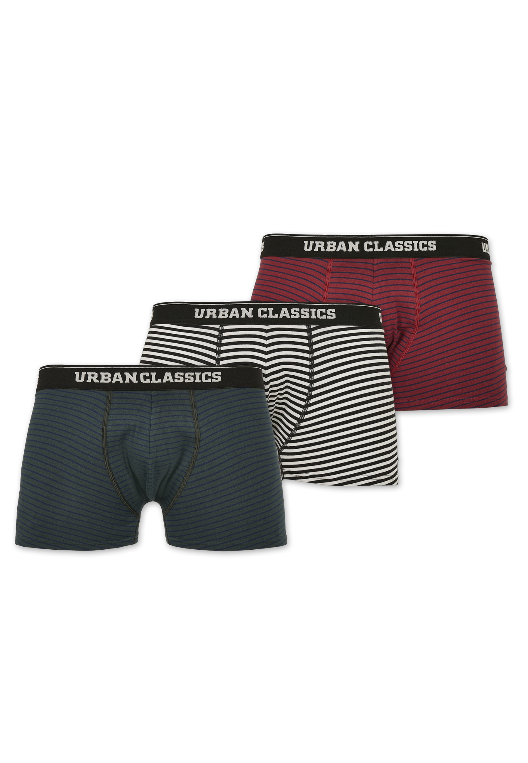 URBAN CLASSICS Boxershorts "Urban Classics Männer Boxer Shorts 3-Pack" 1 St günstig online kaufen
