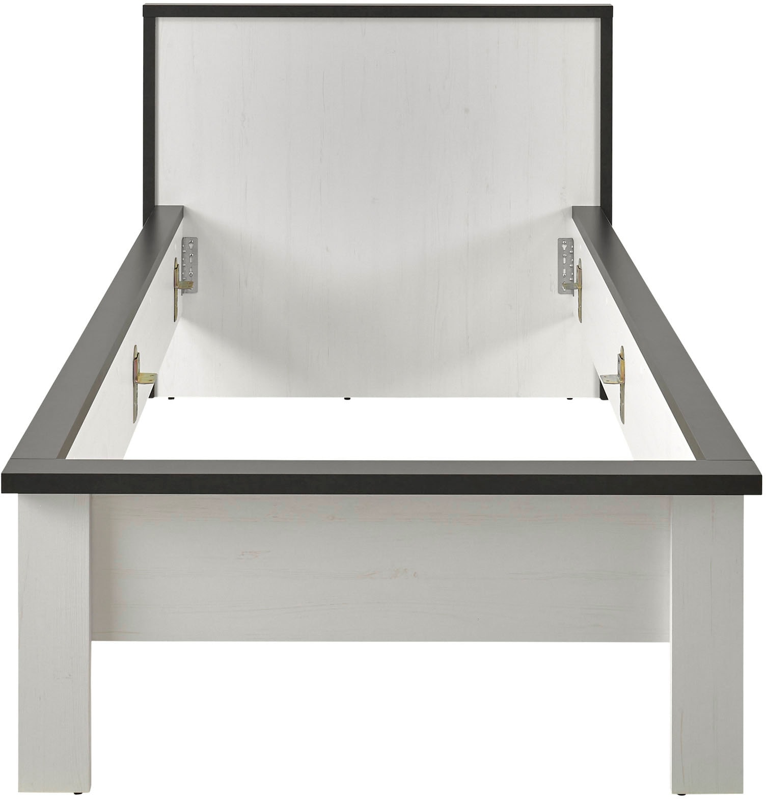 Home affaire Einzelbett »SHERWOOD Liegefläche 90/140 oder 180x200 cm« aus FSC®-zertifiziertem Holzwerkstoff, rustikaler Landhausstil