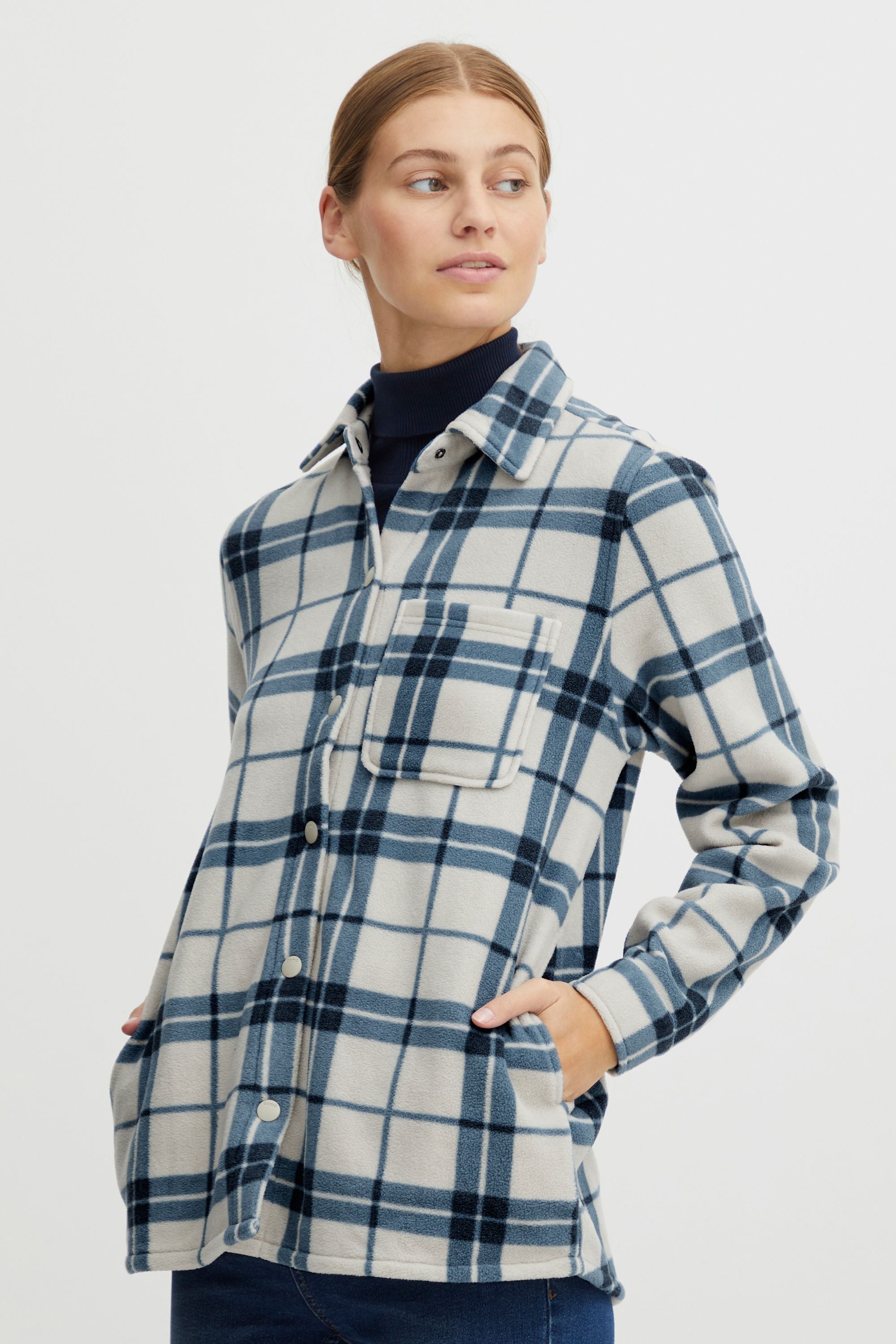 OXMO Fleecejacke »Fleecejacke OXChia«, ohne Kapuze