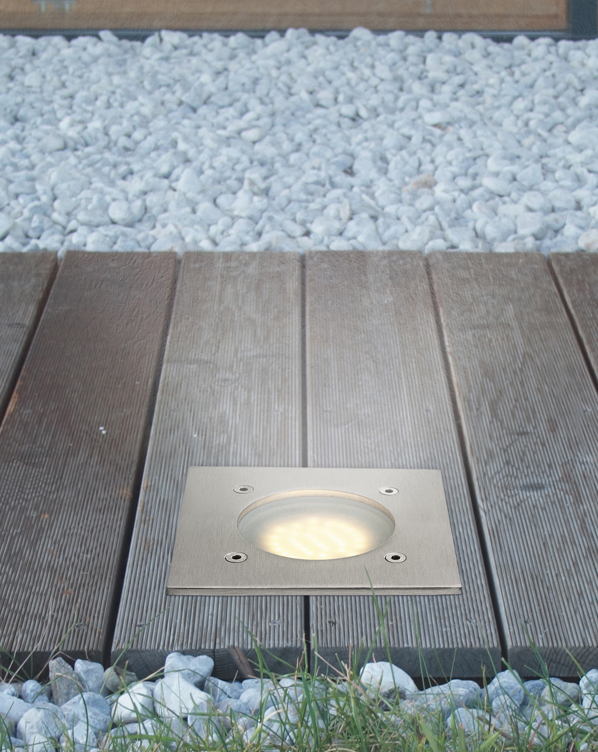 EGLO LED Einbauleuchte »LAMEDO«, 1 flammig, Leuchtmittel LED-Board | LED fest integriert, LED Bodeneinbauleuchte - Outdoor