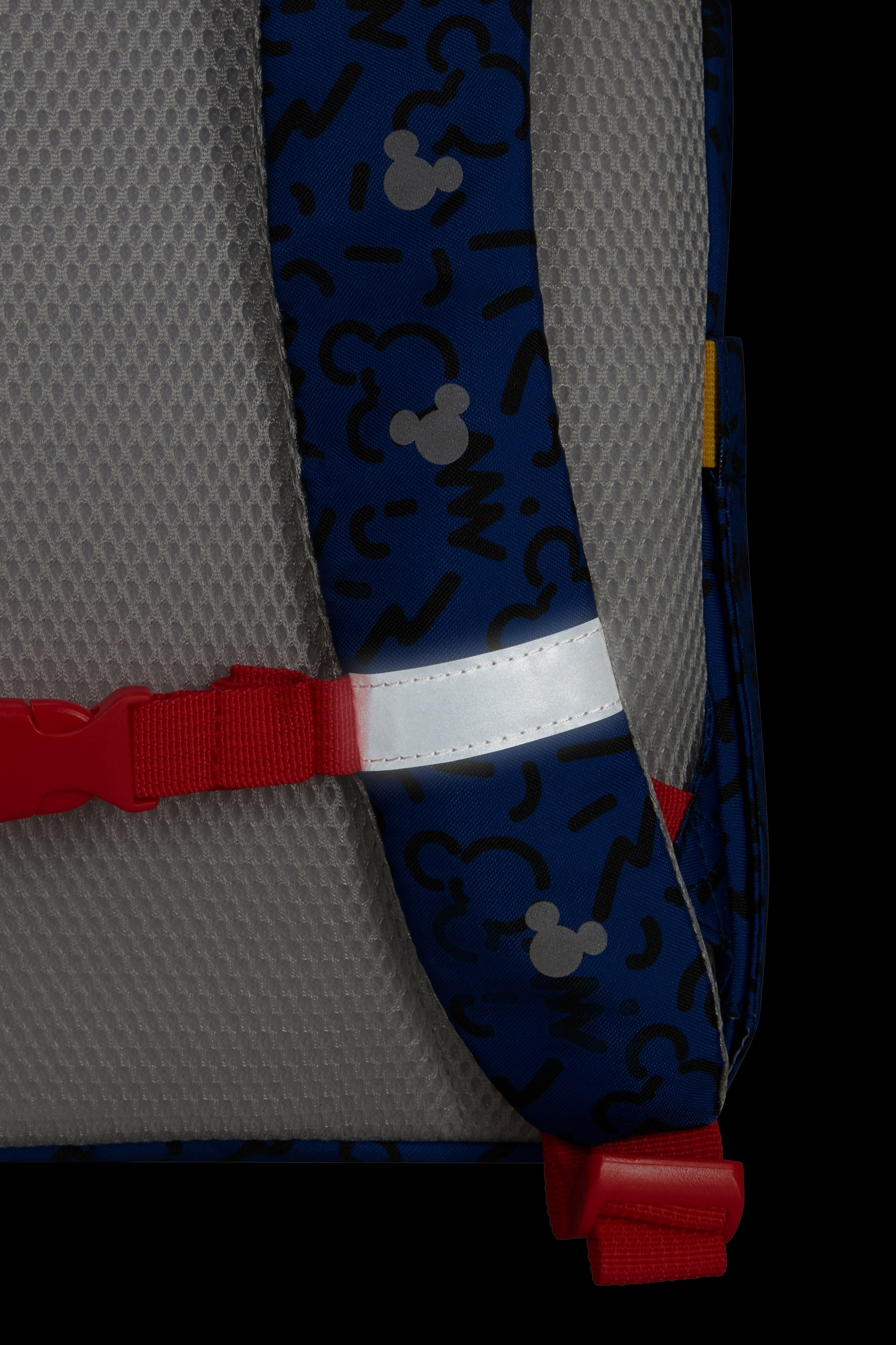 Samsonite Kinderrucksack »DAYDREAM DISNEY, Mickey Happy« reflektierende Details