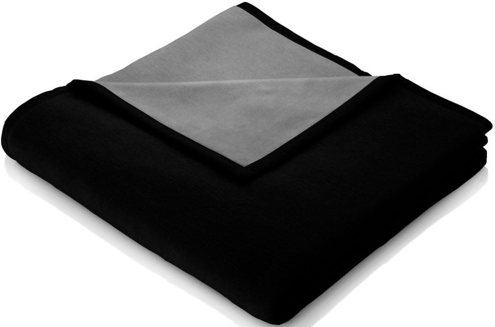 Biederlack Exklusiv "Doubleface" Wohndecke "Doubleface" mit Velourband-Einfassung, 150x200cm