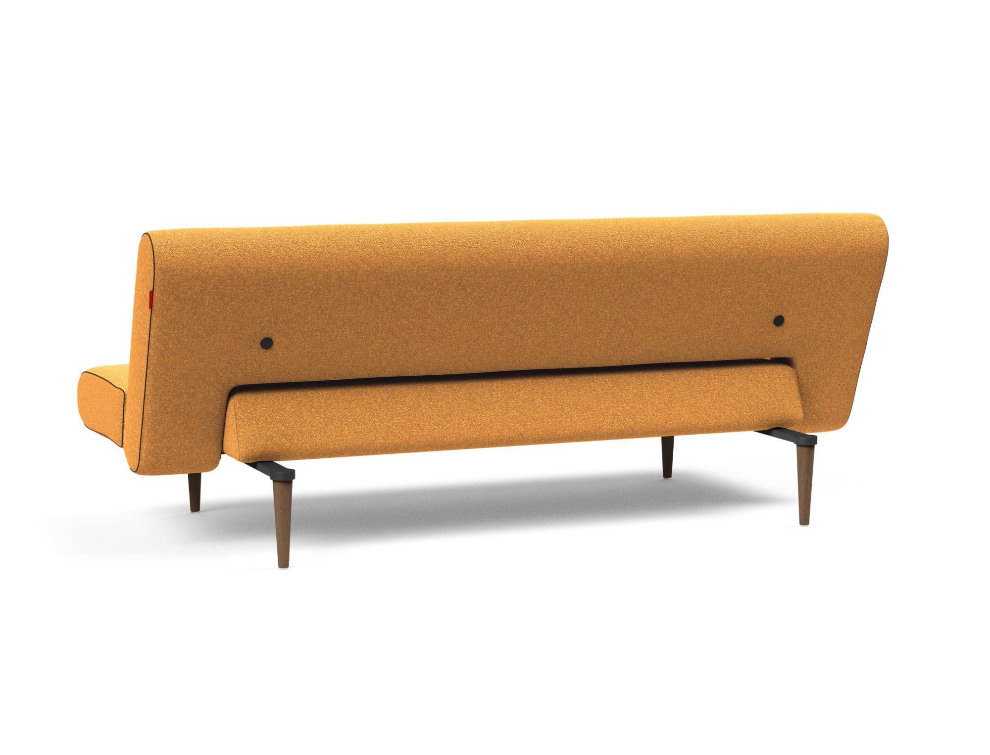 INNOVATION LIVING ™ Schlafsofa »Unfurl Bettsofa, super Strukturstoff, Gästebett, Breite 200cm« 3-stufig klappbar, Teddy Stoff, Braun, als Dauerschläfer geeignet