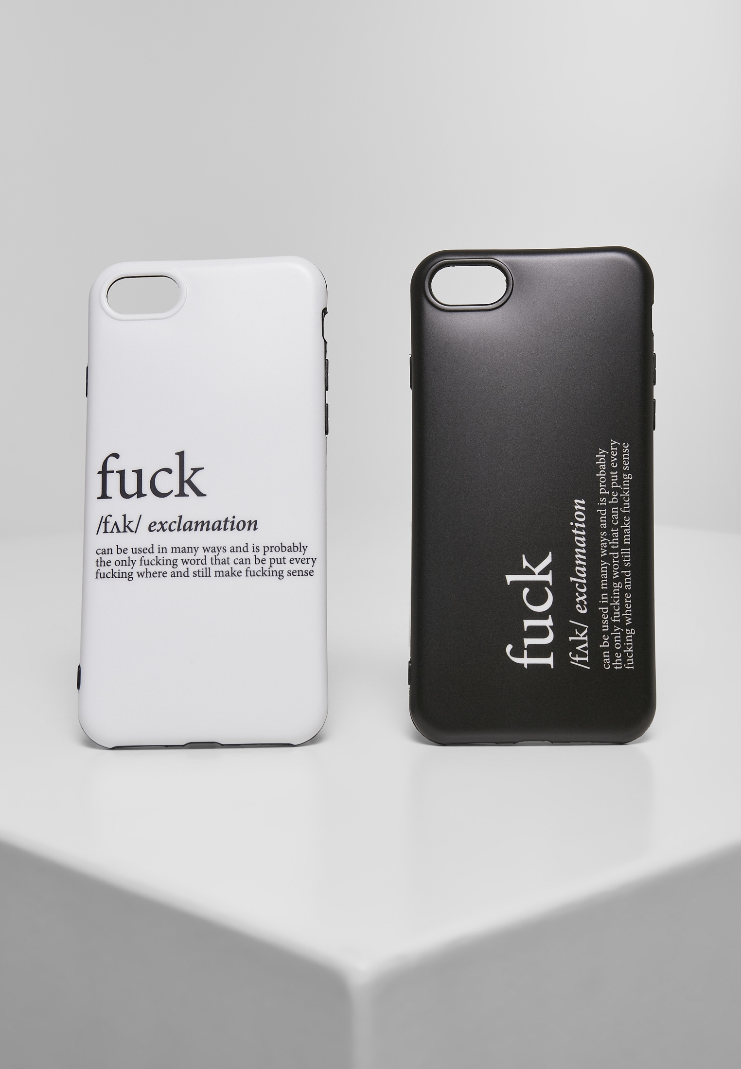 MisterTee Schmuckset »Accessoires Fuck I Phone 6/7/8 Phone Case Set«, (1 tlg.)