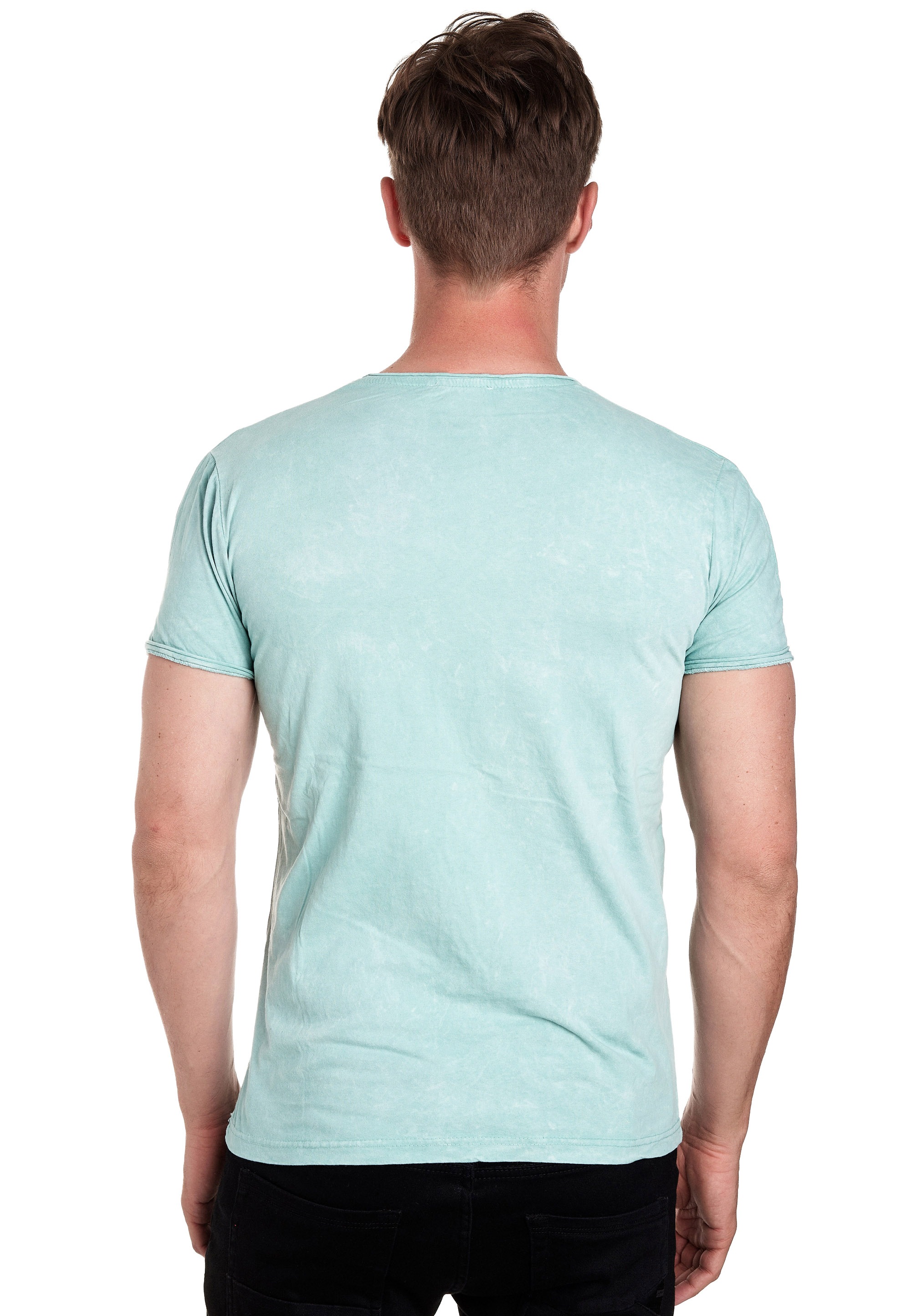 Rusty Neal T-Shirt, in melierter Optik
