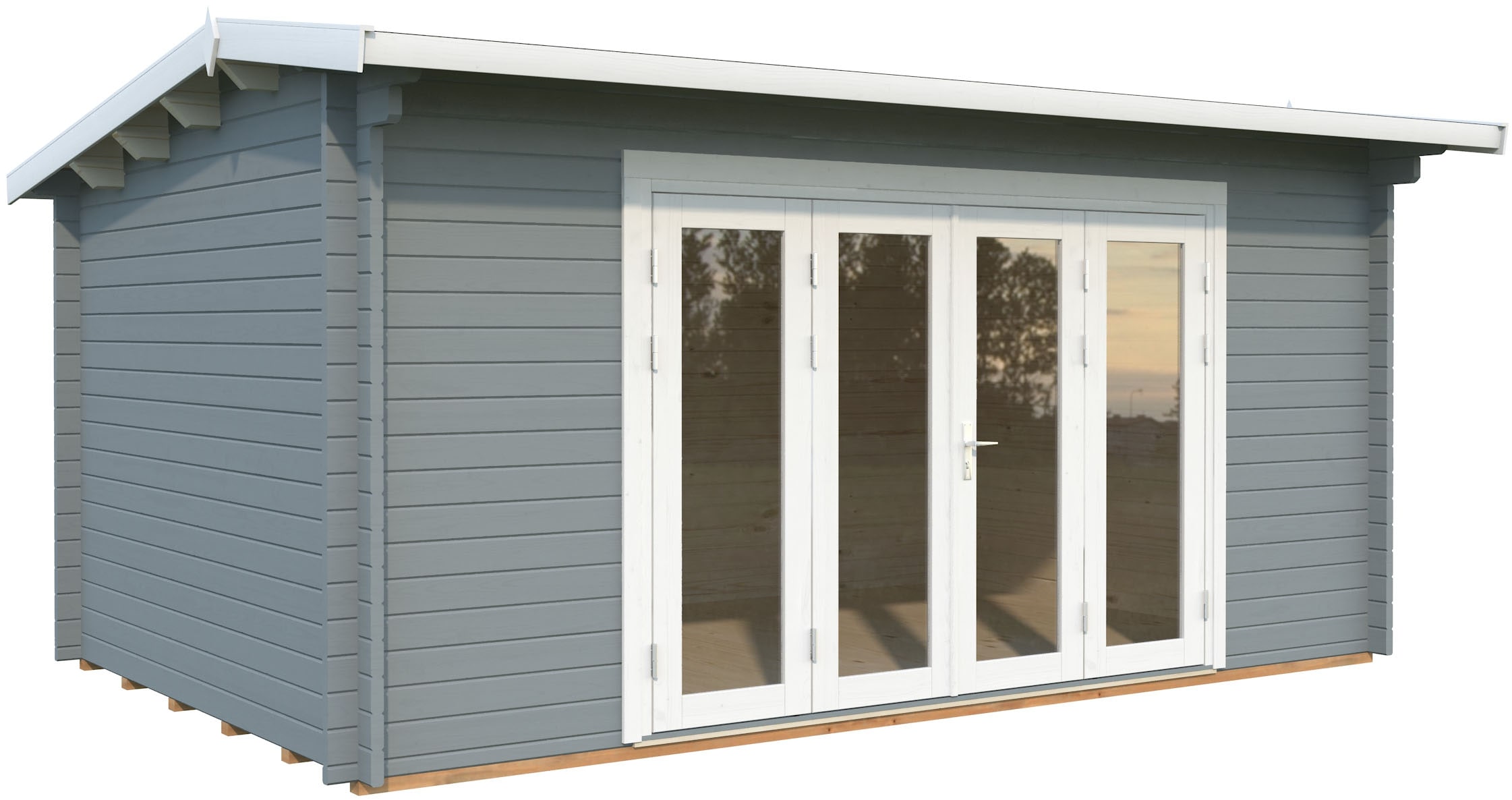 Palmako Gartenhaus "Ines Bitfold" verschiedene Farben