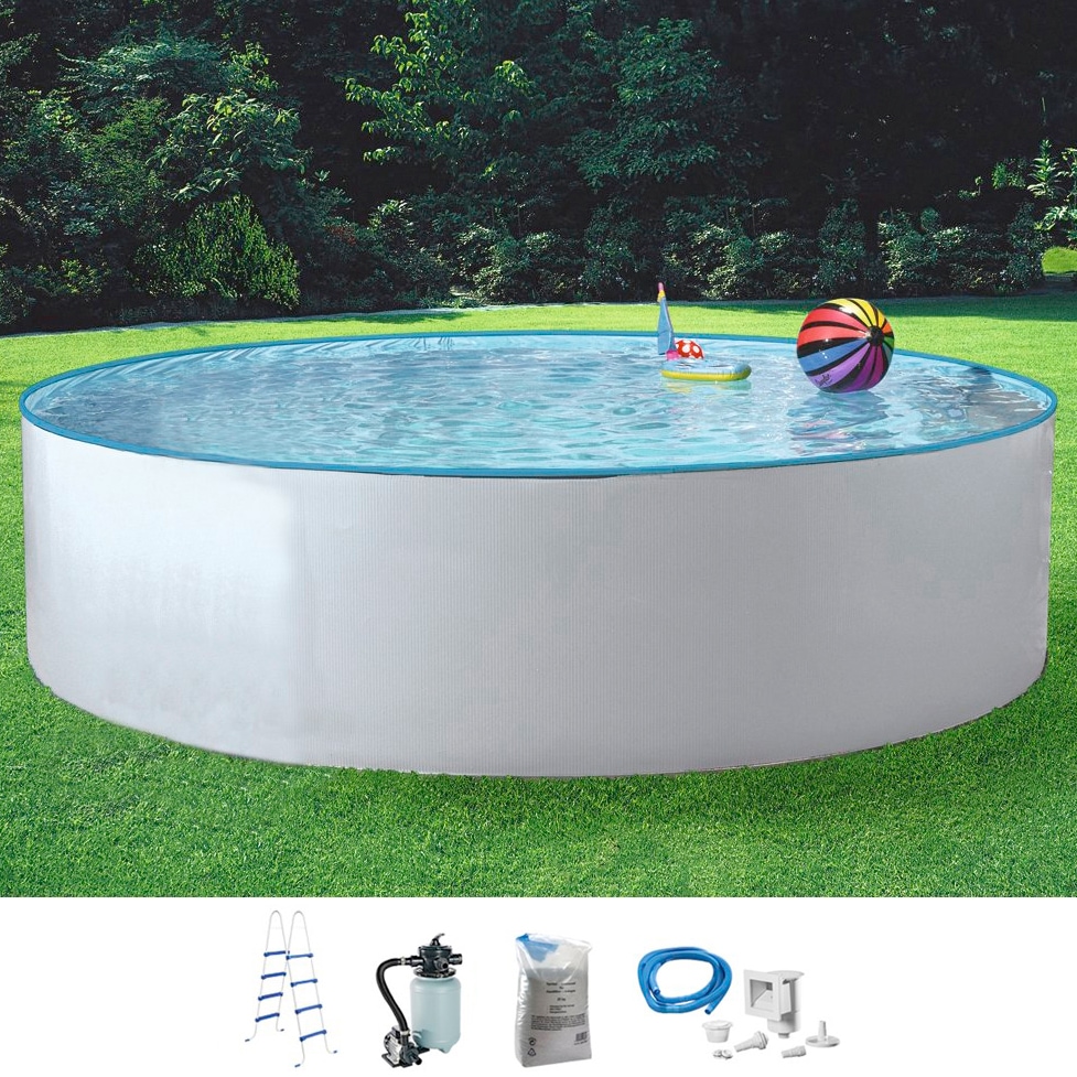 KONIFERA Rundpool "NEO 1" inkl. hochwertigem Zubehör, Tiefe 120 cm, in versch. Größen