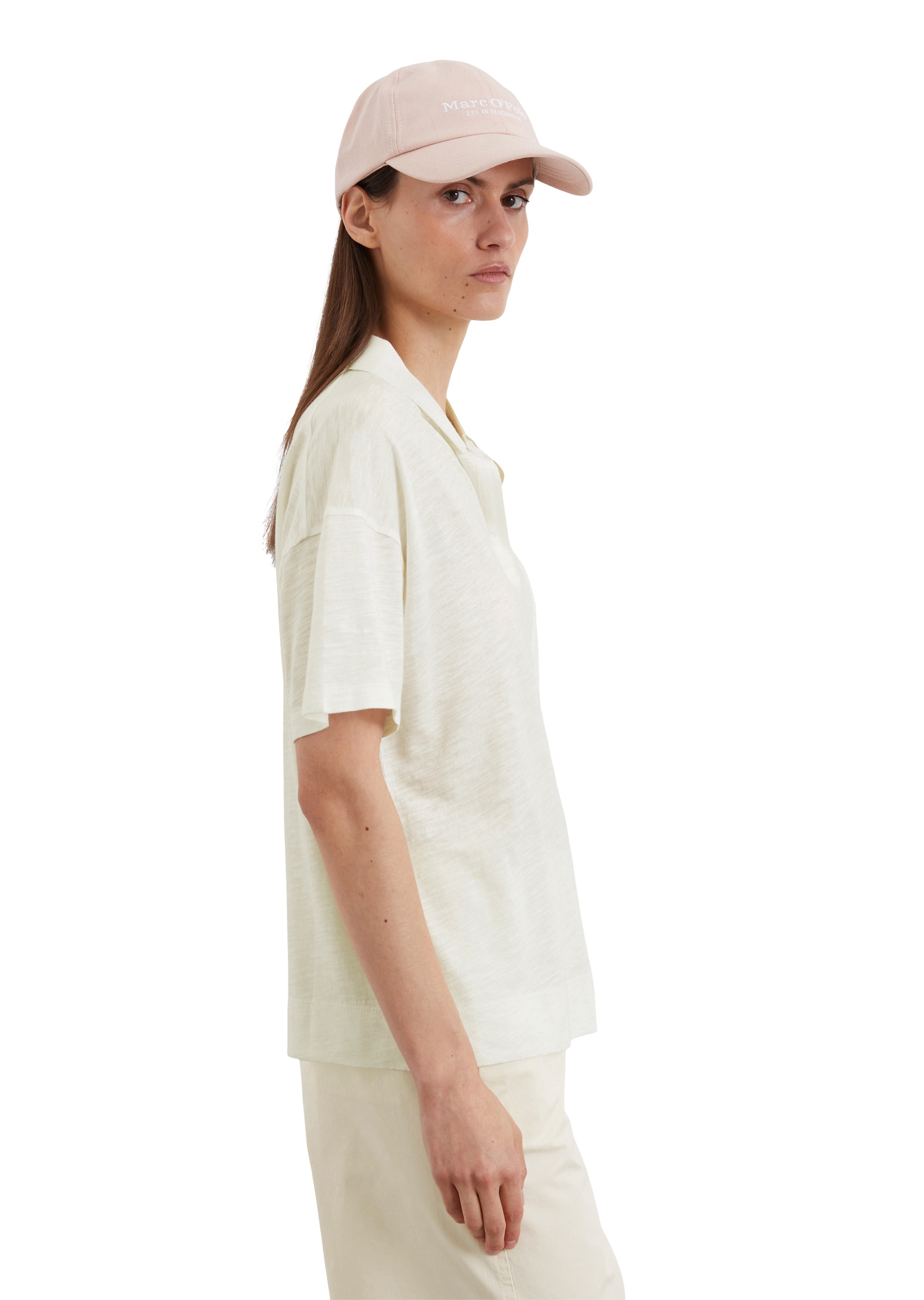 Marc O'Polo Poloshirt »aus Organic Cotton-Viskose-Mix«
