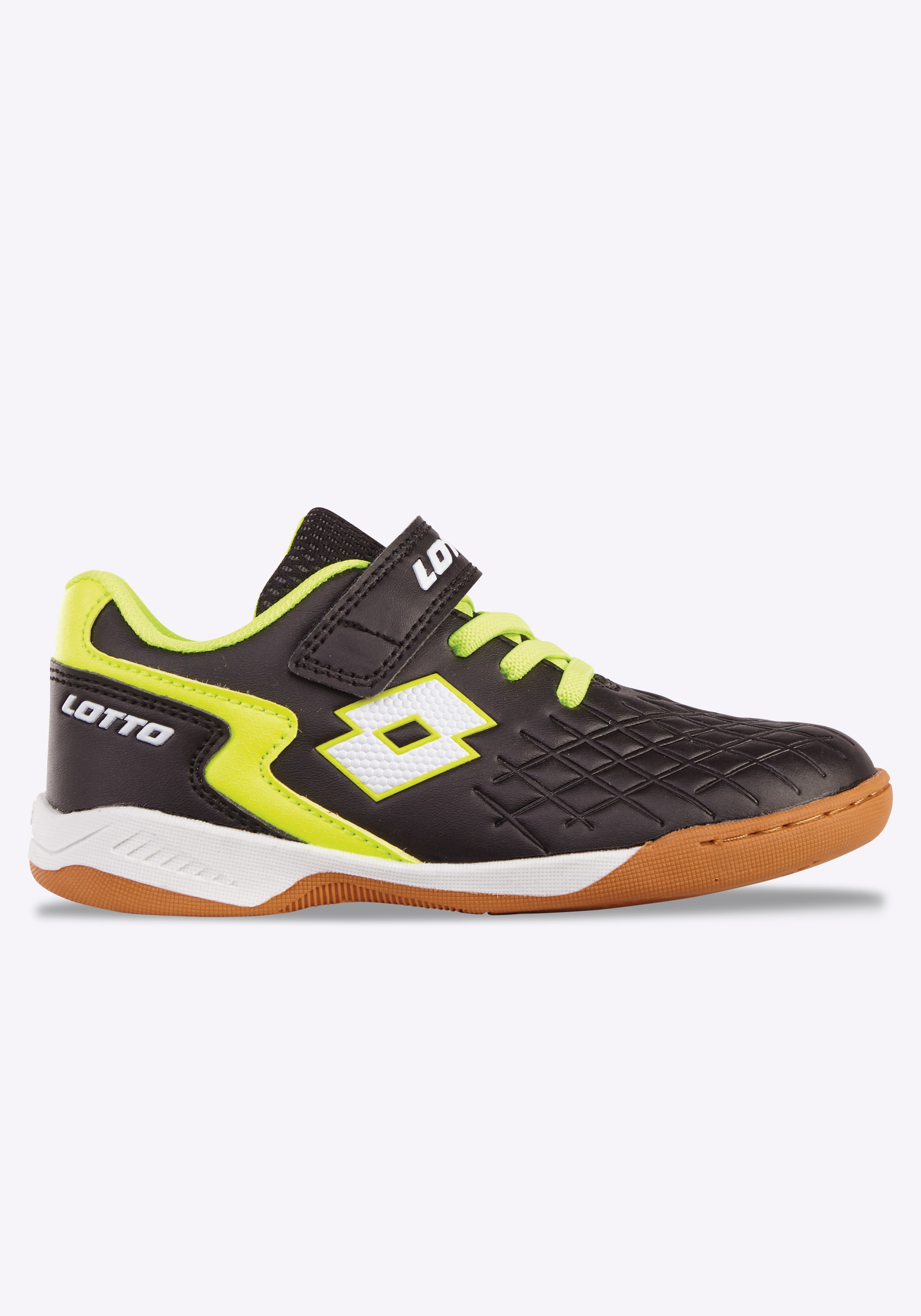 LOTTO Mädchen Hallenschuh, Gr. 32, schwarz, Synthetik, Schuhe, - auch für den Hallensport