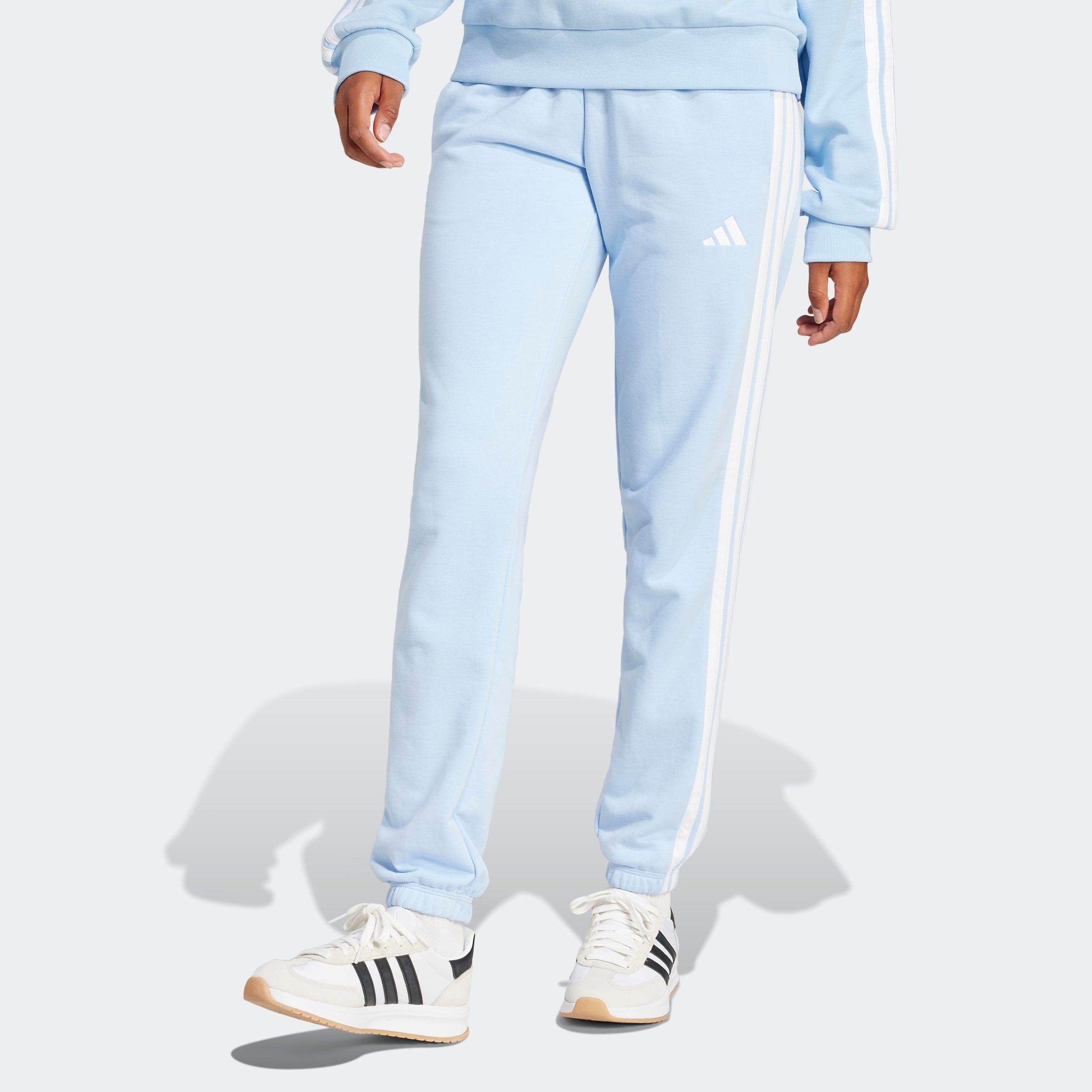 adidas Sportswear Sporthose »W 3S FT CF PT«, (1 tlg.), aus weichem French Terry Material