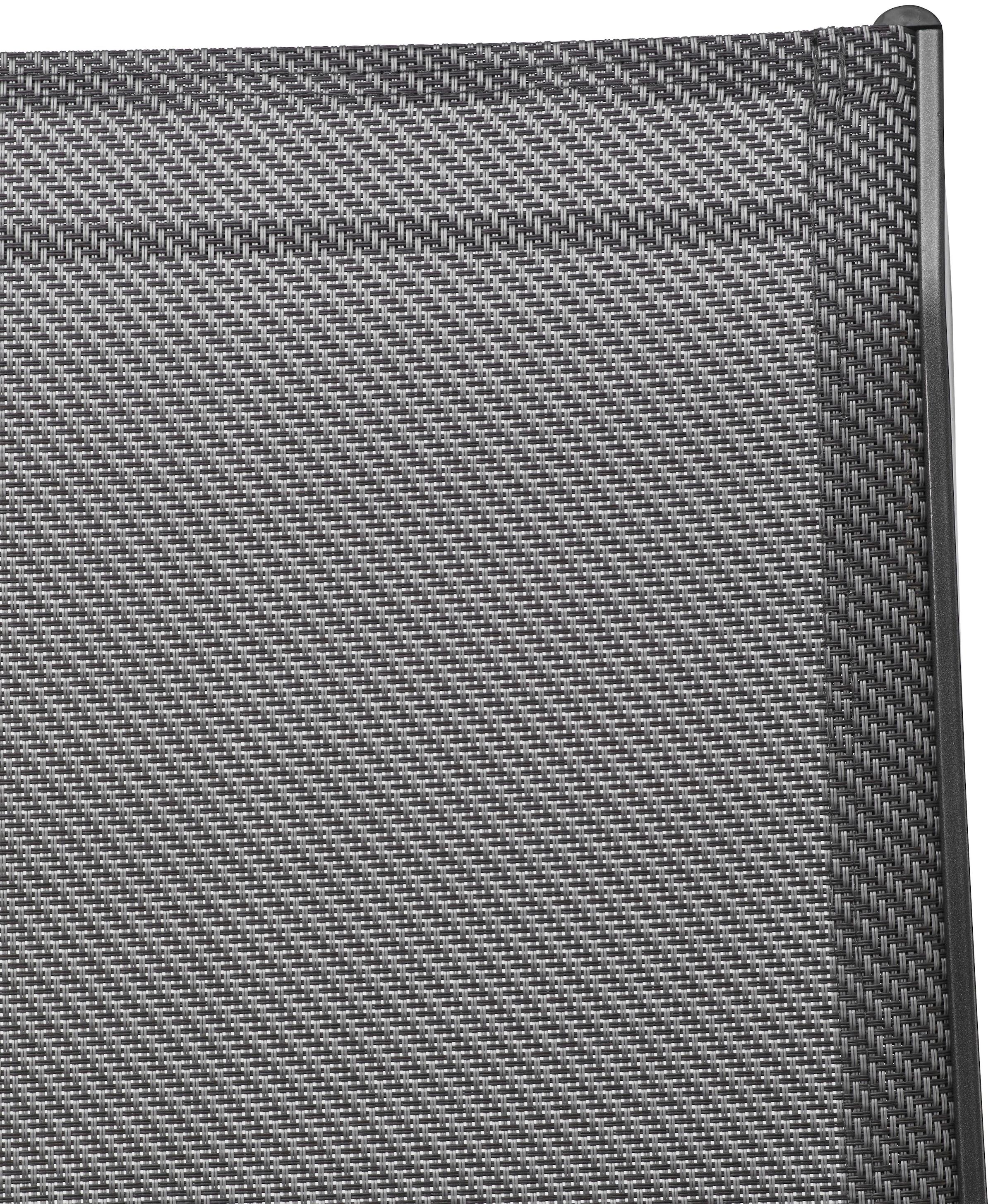 MERXX Garten-Essgruppe »Amalfi, TOPSELLER!«, (9 tlg., 8 Stapelsessel, 1 Ausziehtisch 180(240)x100 cm), pulverbeschichtetes Aluminium, 100 % Polyester,für 8 Personen geeignet