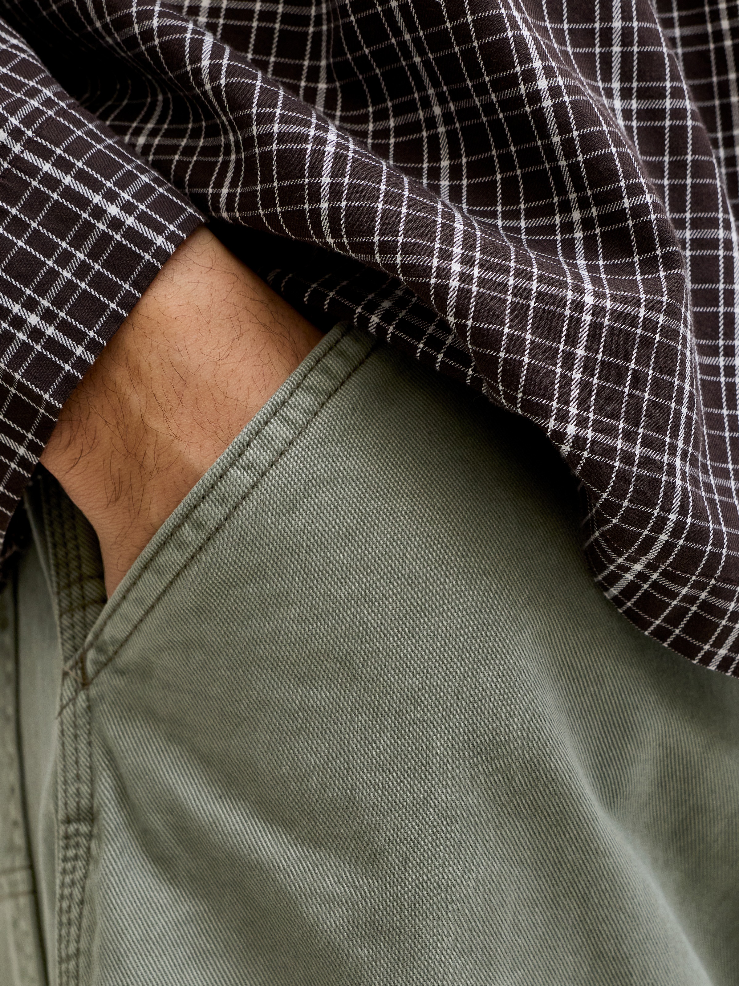 Jack & Jones Chinoshorts "JPSTTONY RAYE WORKER SHORT MID SN" Baumwolle, 5-P günstig online kaufen