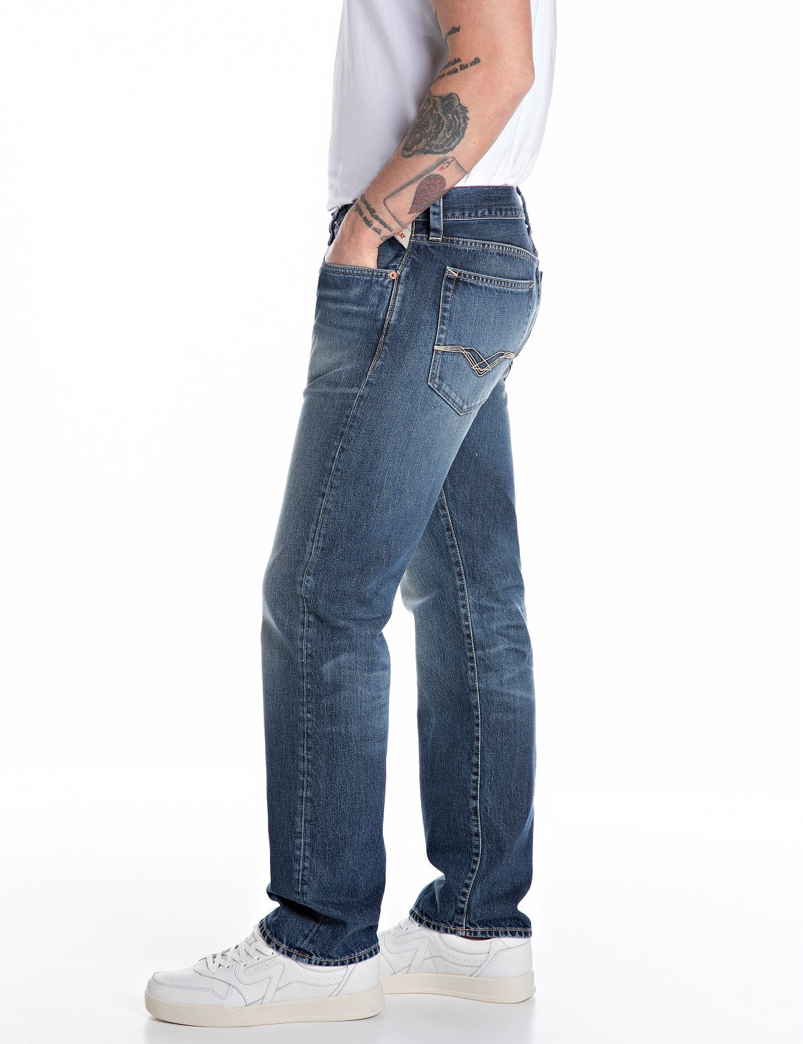 Thumbnail - Replay Straight-Jeans "DERYCK"