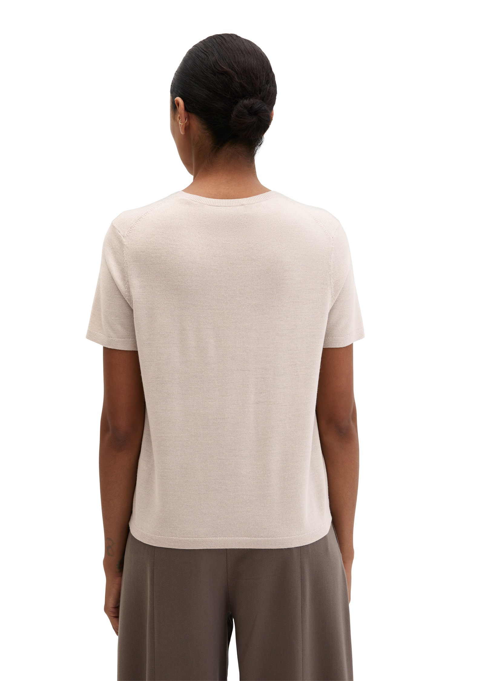 Marc O'Polo Strickpullover »aus weichem Merinowolle-Viskose-Mix«