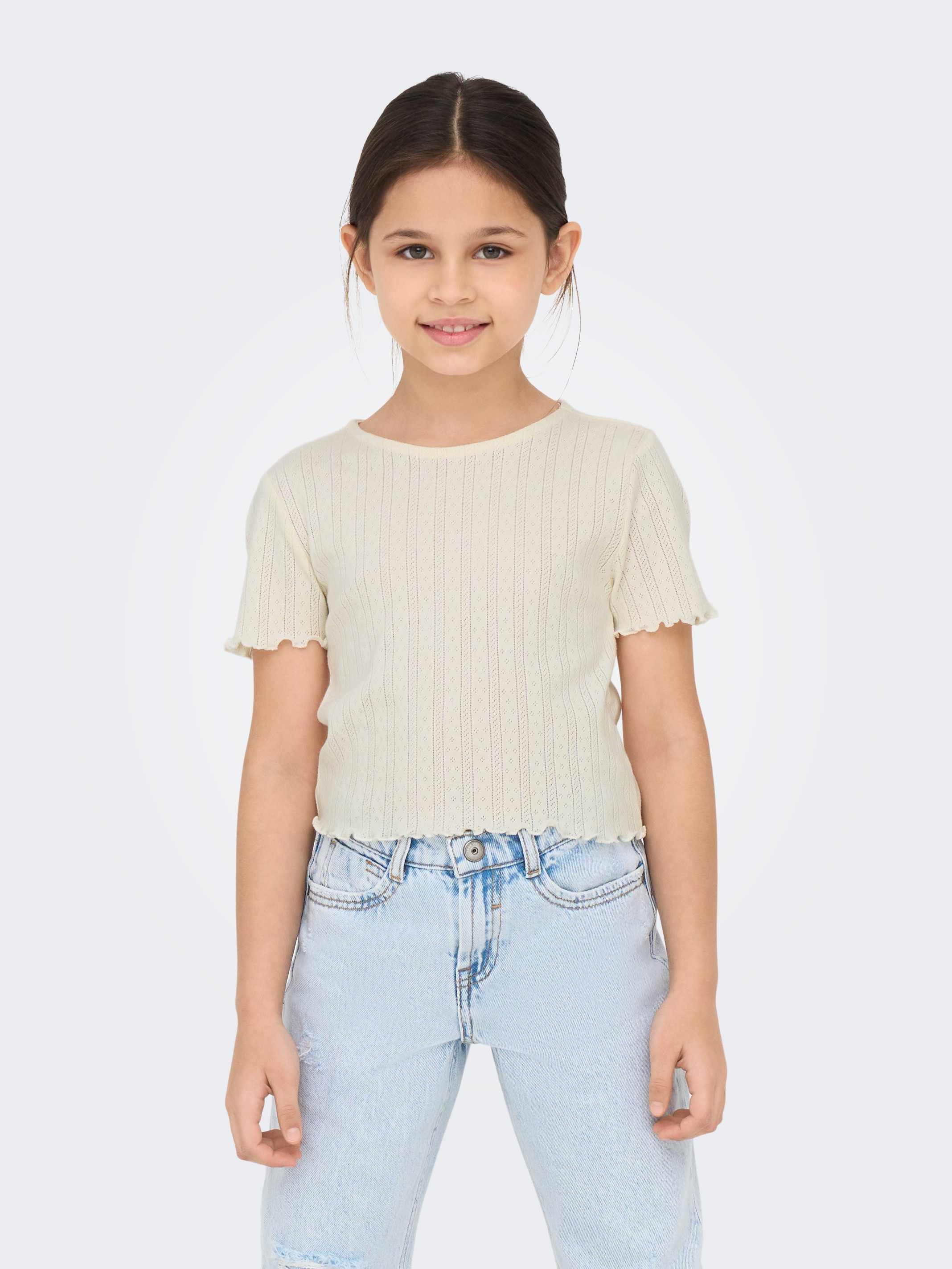 KIDS ONLY T-Shirt "KOGCARLOTTA LIFE S/S TOP JRS NOOS"