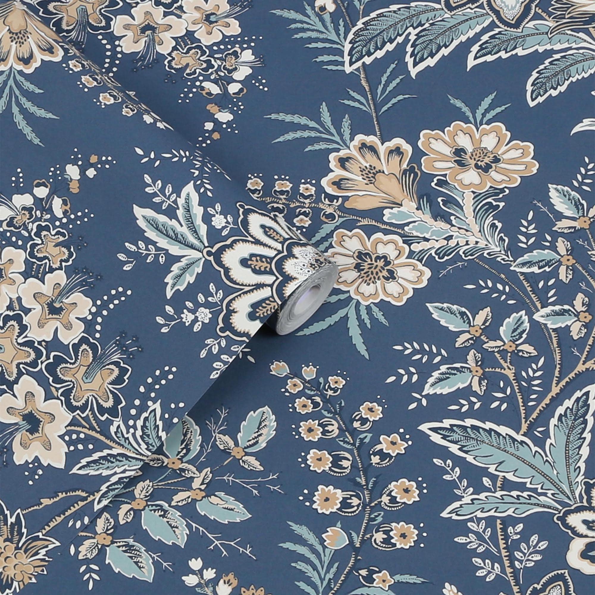 LAURA ASHLEY Vliestapete »MARLBROOK«, floral, Design Tapeten