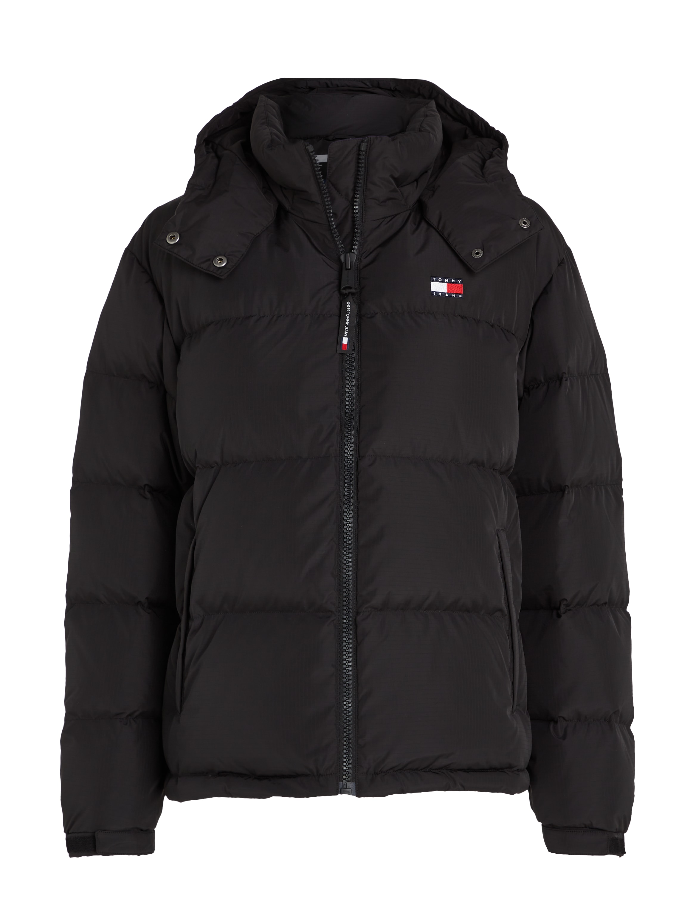 Tommy Jeans Steppjacke »TJW ALASKA PUFFER EXT«, mit Kapuze, mit Logostickereien