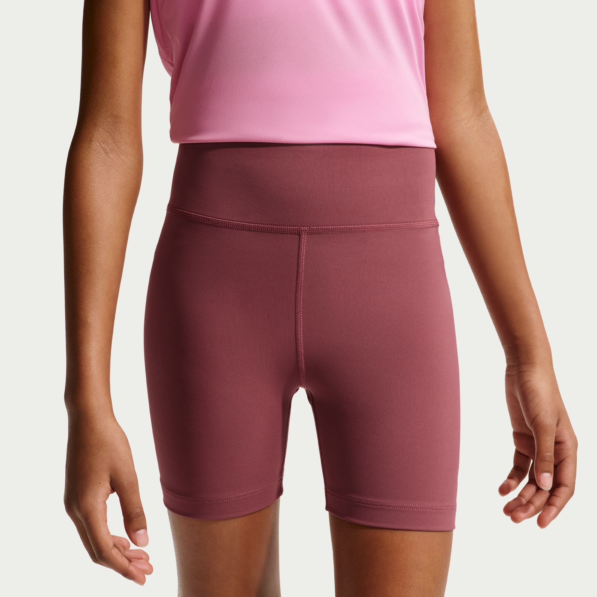 Nike Shorts »Nike One Big Kids' (Girls') Dri-FIT 5" Biker Shorts«  weiches, elastisches Material, schweißableitende Technologie