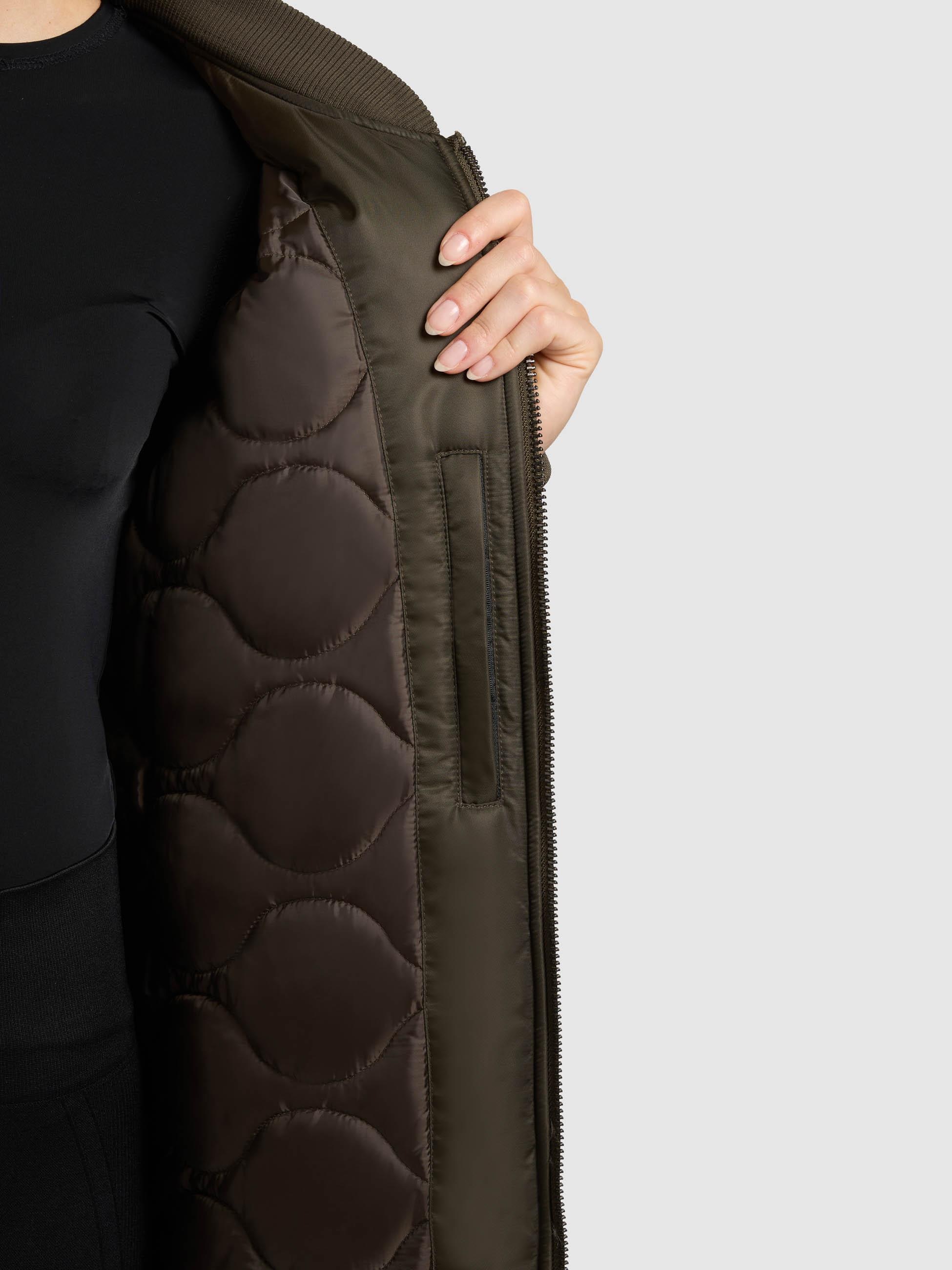 khujo Wintermantel »Lulu« Warm gefütterter Mantel im Bomberjacken-Style