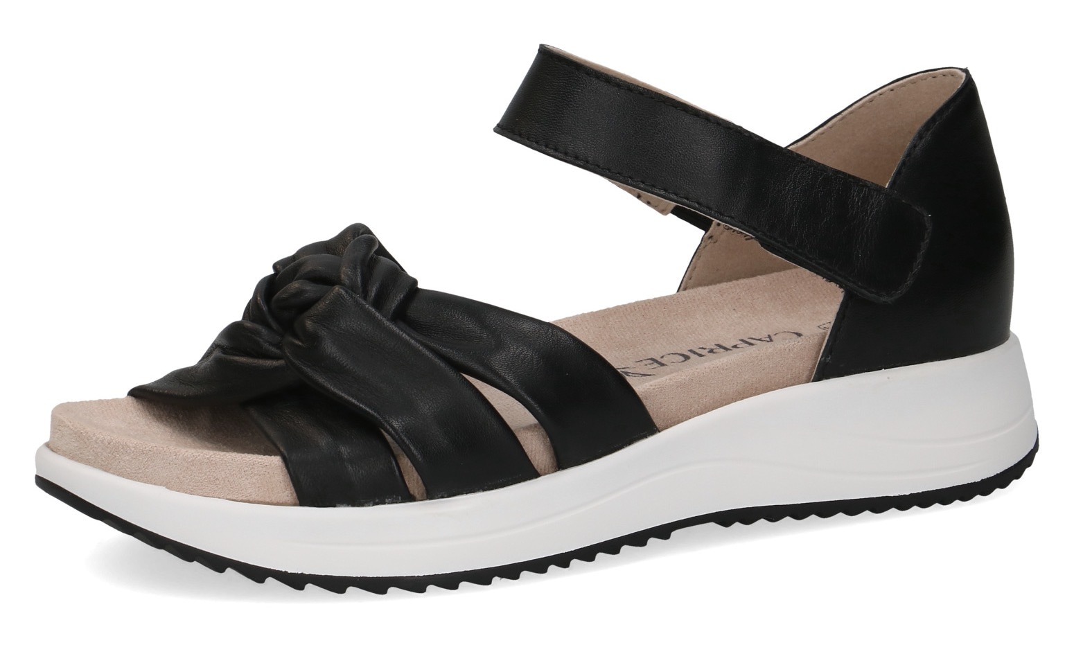 Caprice Riemchensandale, Keilsandalette, Sommerschuh, Bequemschuh mit Klett günstig online kaufen