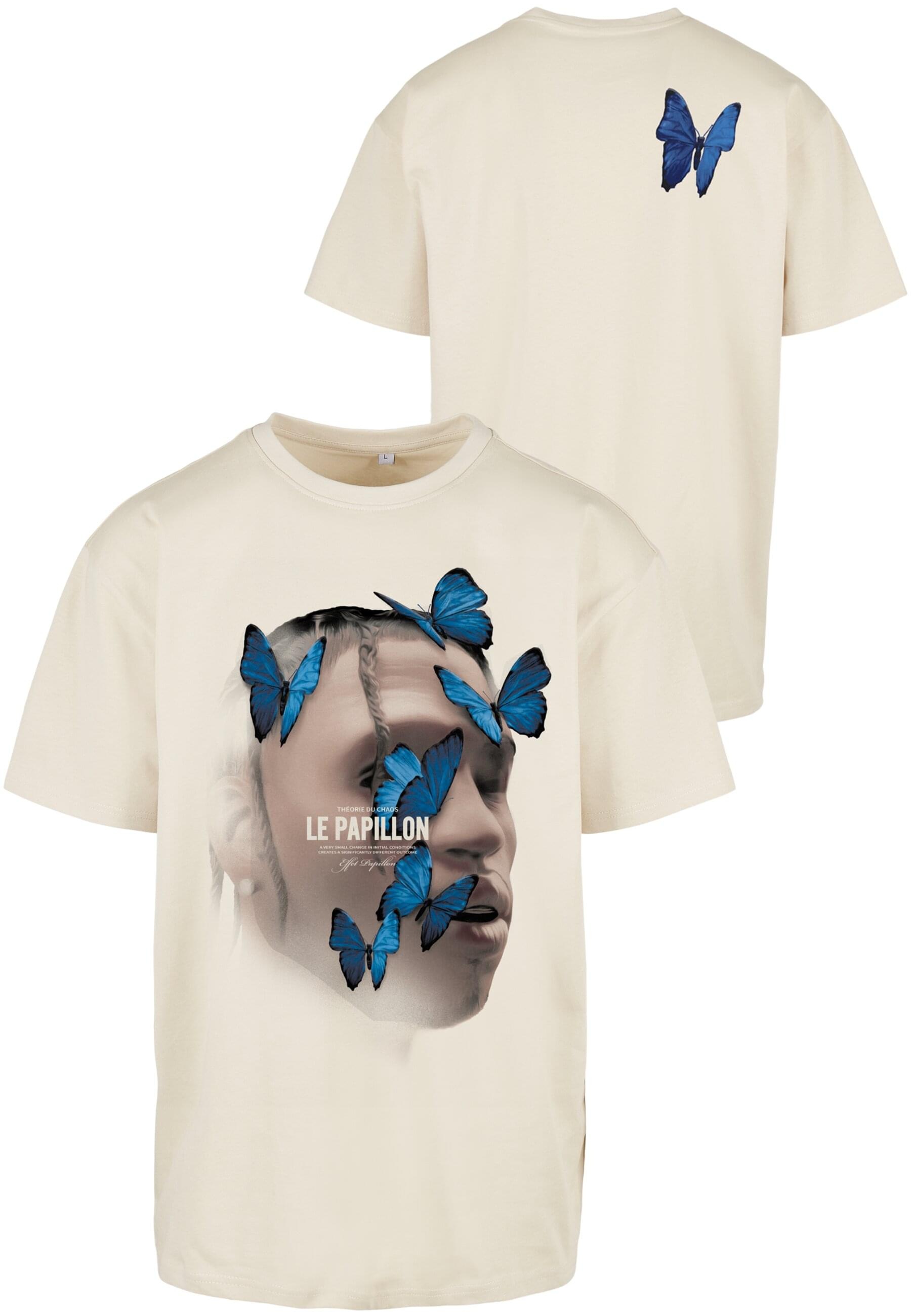 Kurzarmshirt »Upscale by Mister Tee Herren Le Papillon Oversize Tee«, (1 tlg.)