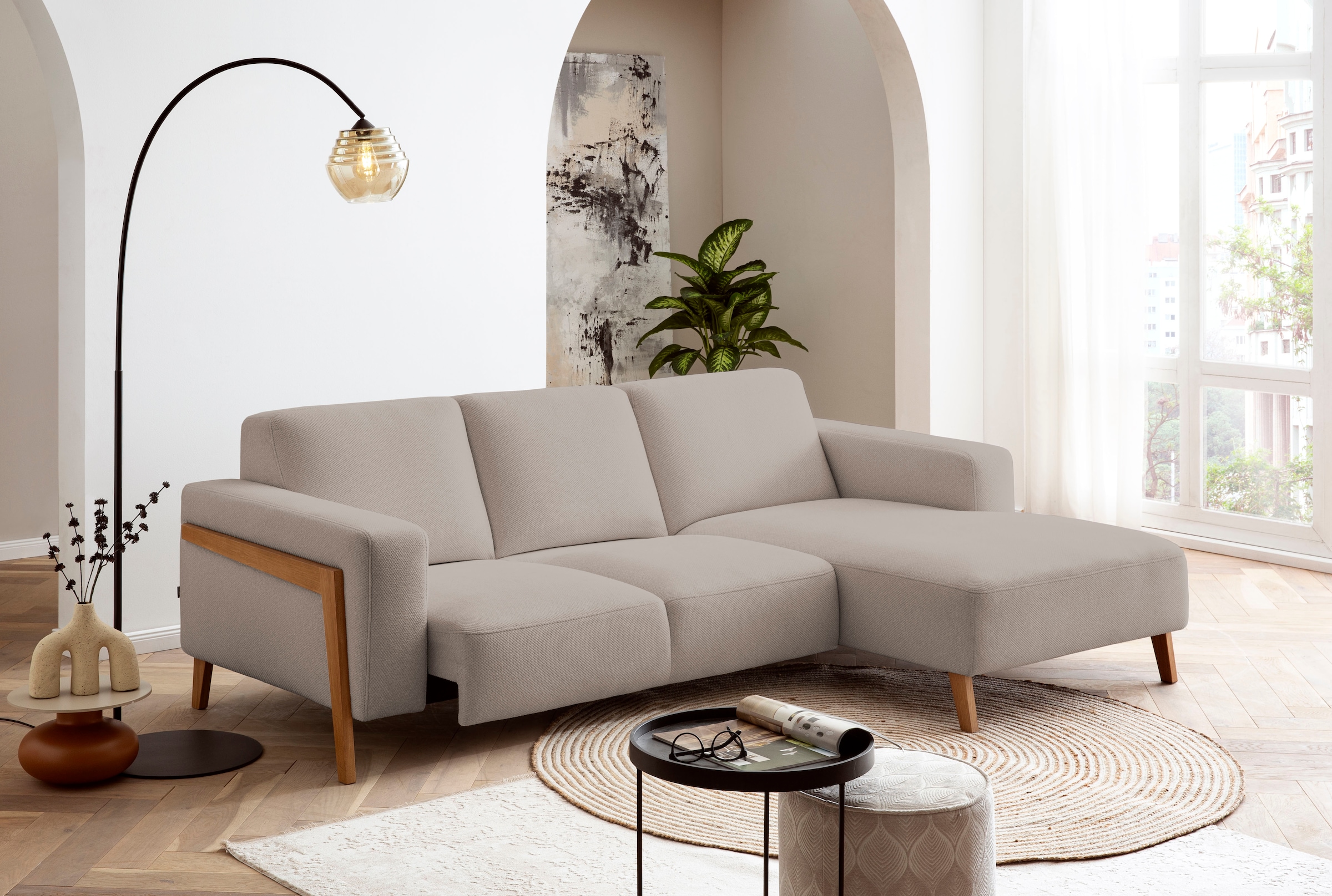 exxpo - sofa fashion Ecksofa "Starr Scandic Design, tolle Verarbeitung, beq günstig online kaufen