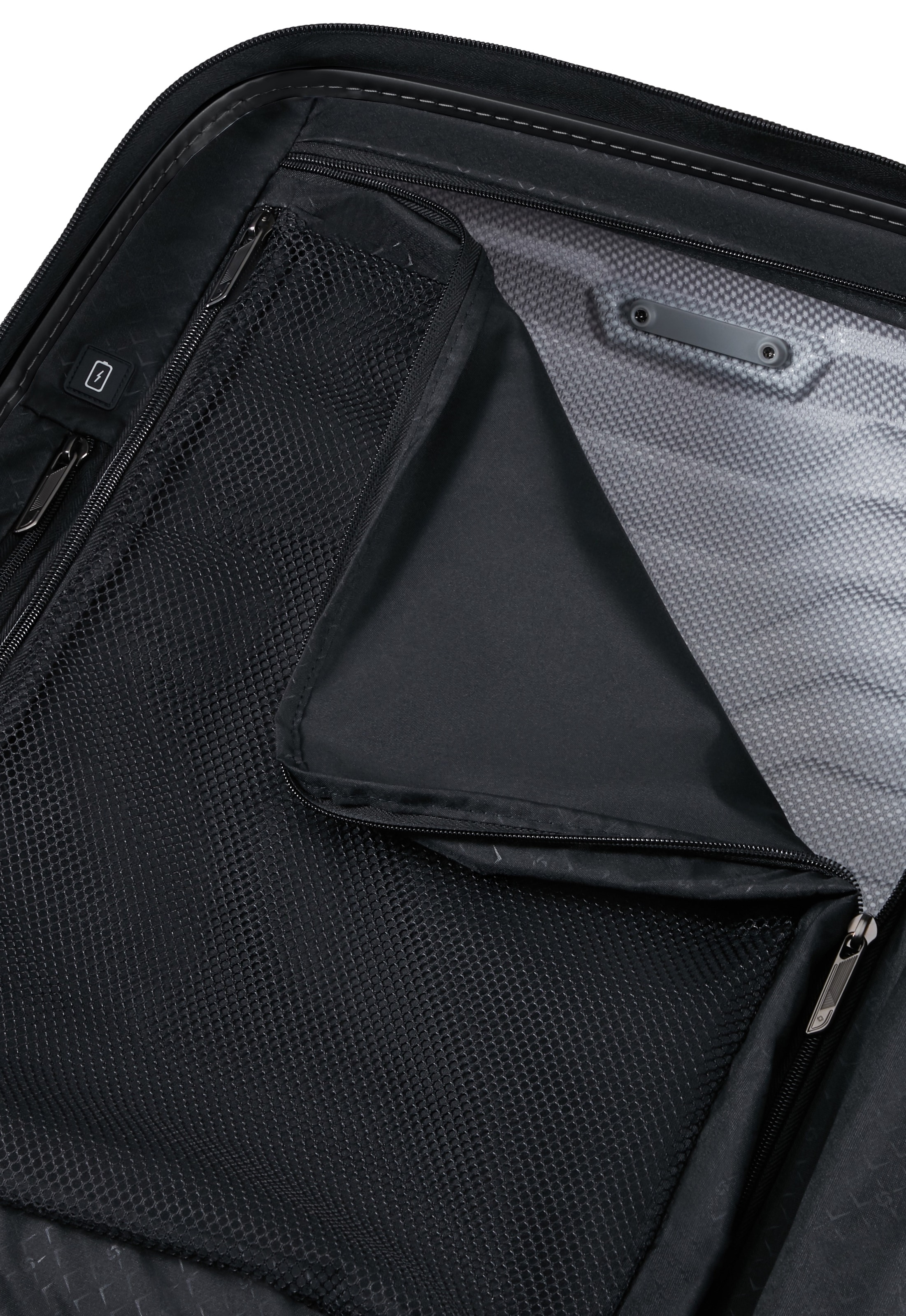 Samsonite Hartschalen-Trolley »PROXIS, verschiedene Größen und Farben« 38 l 4 Rollen arretierbares und versenkbares Druckknopf-Trolleysystem