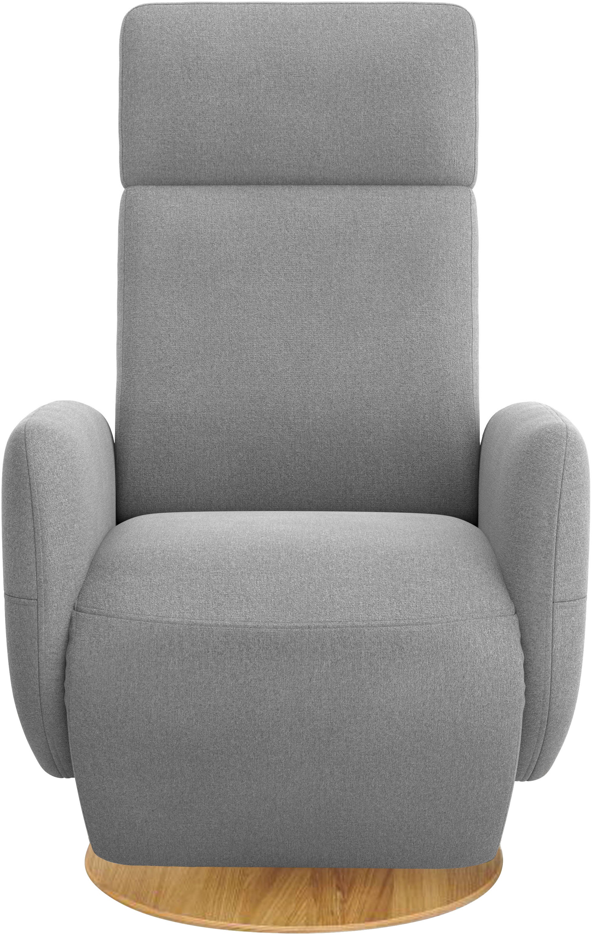 OTTO home TV-Sessel "Rochelle, inkl. Kopfteilverstellung & 360 Drehfunktion" 1 Stk. tlg. TV-Sessel mit Drehfunktion 360 Grad
