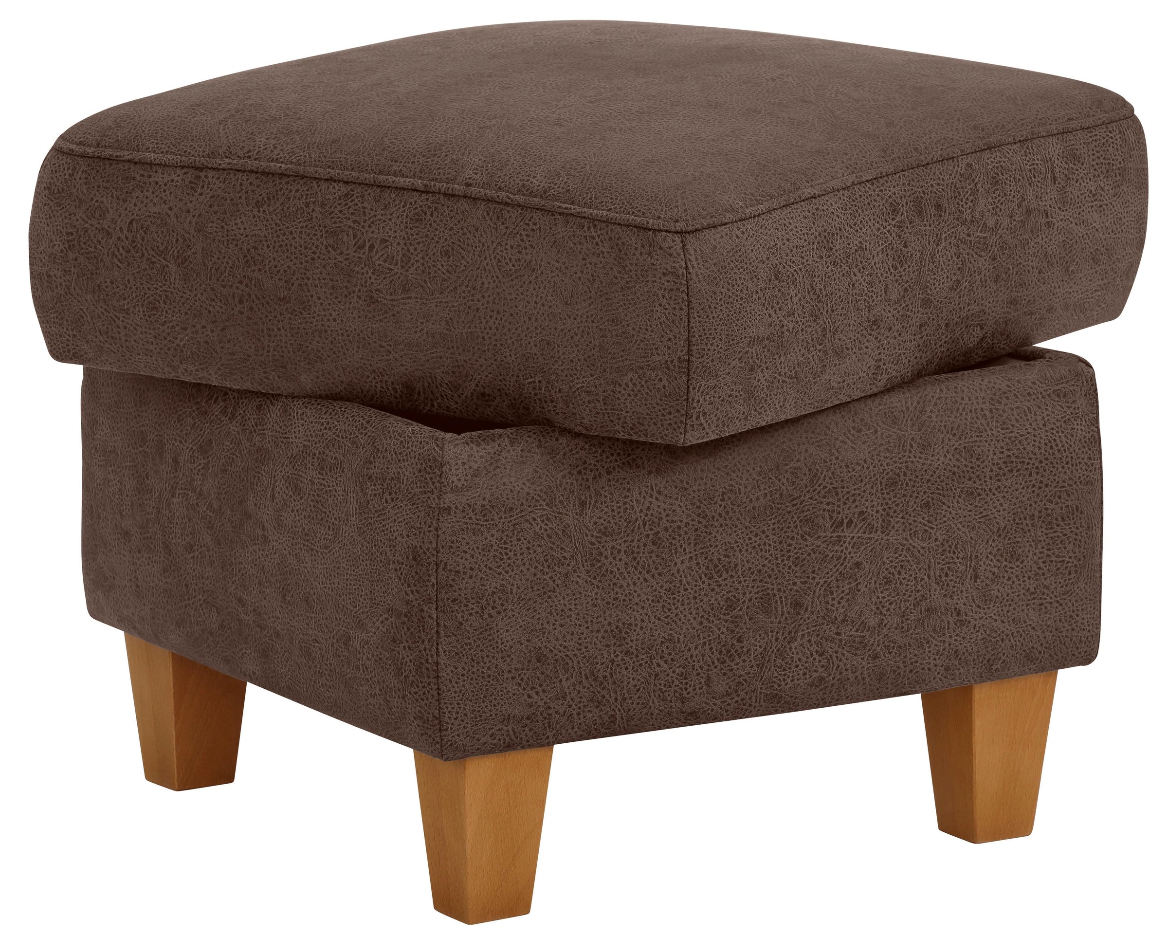 Home affaire Polsterhocker "Palmera, B: 58 cm" mit Stauraum, Federkern günstig online kaufen