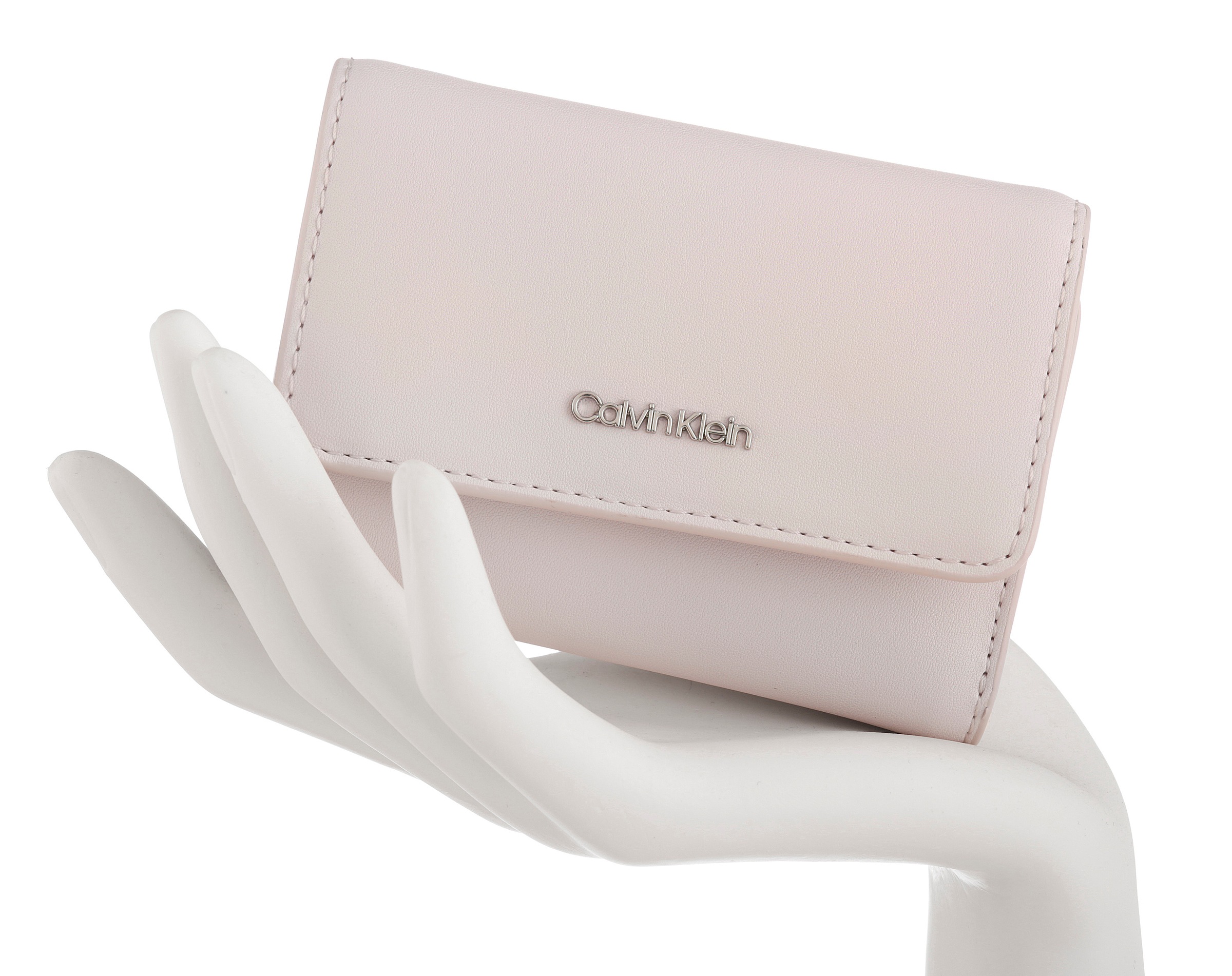 Calvin Klein Geldbörse "CK MUST SMALL TRIFOLD W/ZIP", Damen Geldbeutel, Por günstig online kaufen