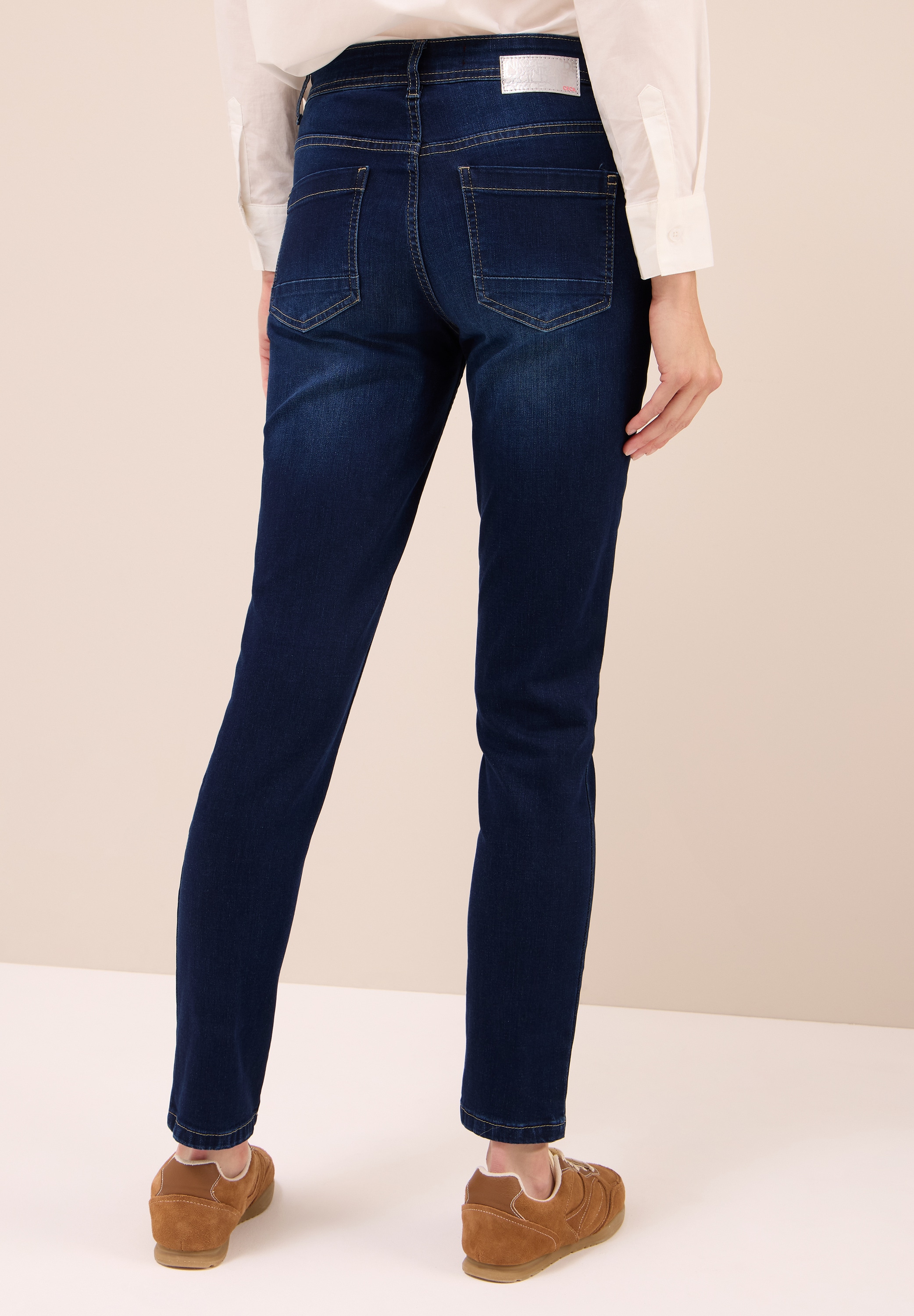 Cecil Slim-fit-Jeans, Middle Waist günstig online kaufen
