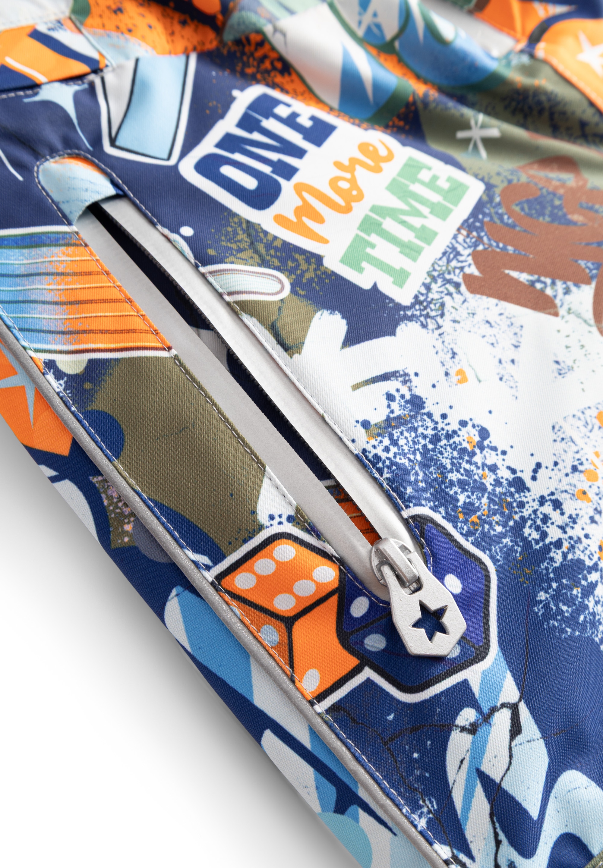 WeeDo Schneeoverall »COSMO SPRAYPRINT 26 Schneeanzug« Mitwachsender Schneeanzug