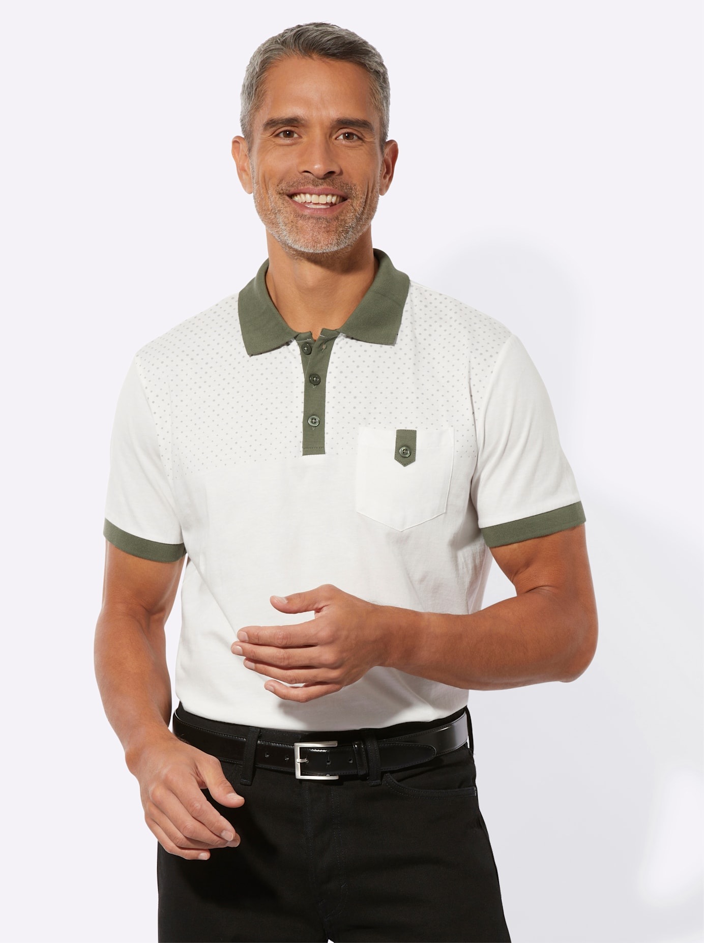 Classic Poloshirt "Kurzarm-Poloshirt", 1 tlg. günstig online kaufen